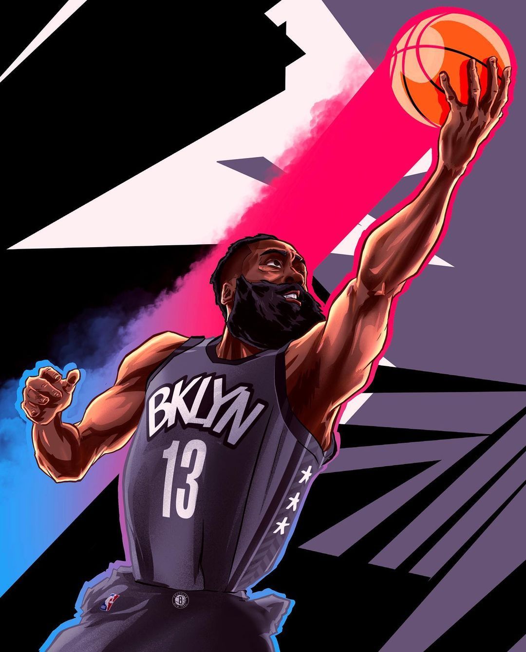 New James Harden Brooklyn Nets 2021 Wallpapers