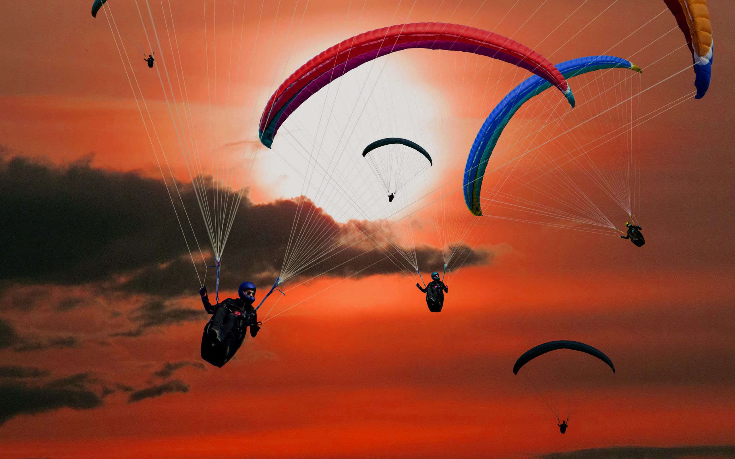 Parachuting Wallpapers