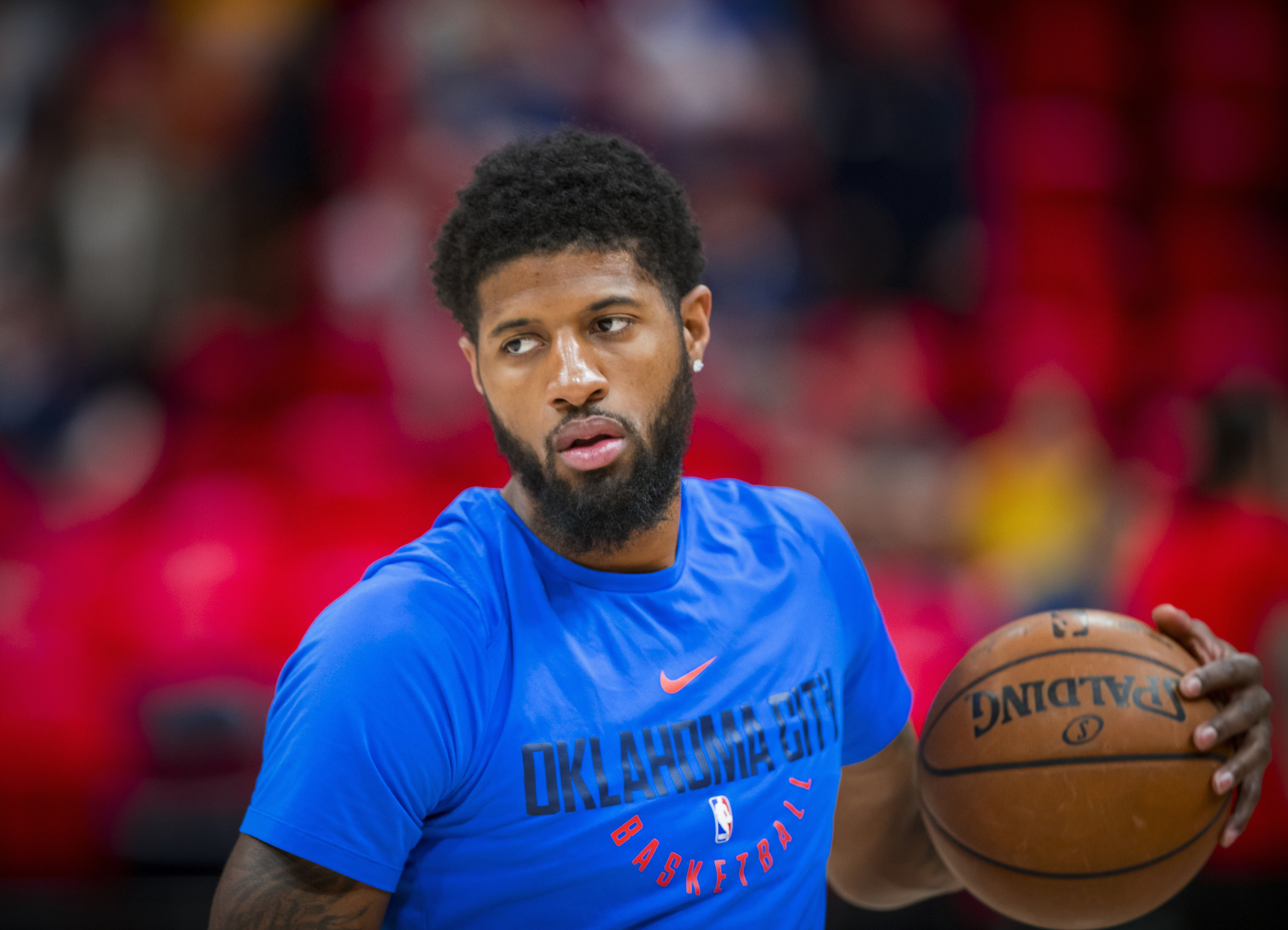 Paul George Oklahoma City Thunder Wallpapers