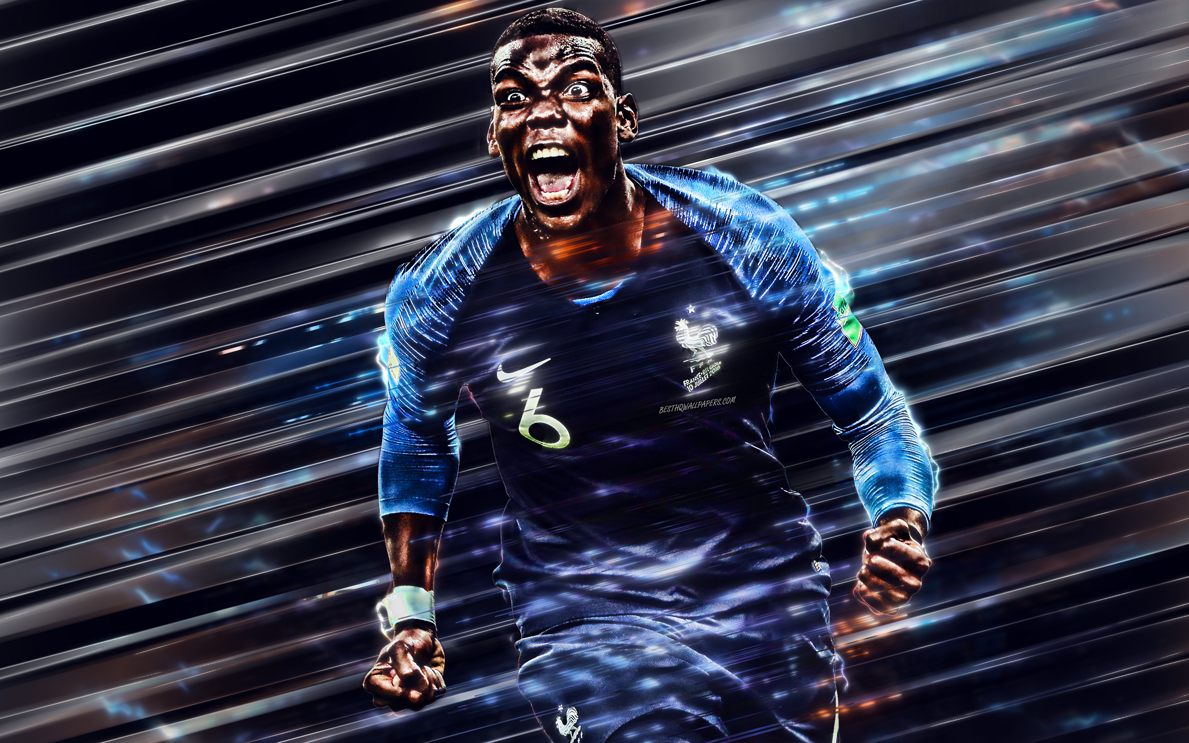 Paul Pogba Hd France Wallpapers