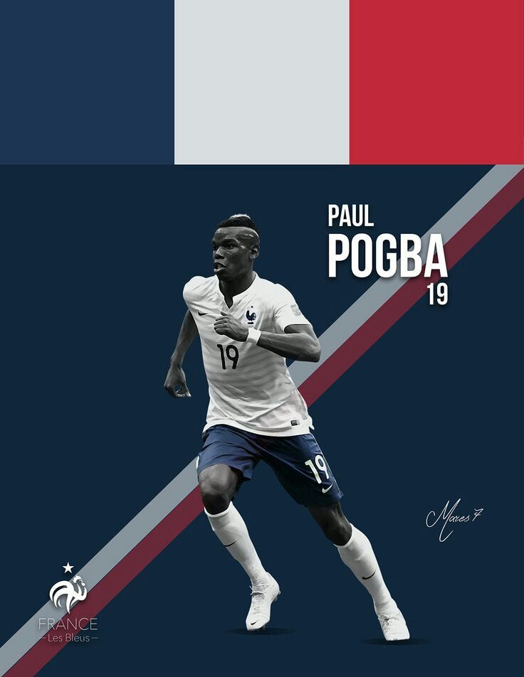 Paul Pogba Hd France Wallpapers