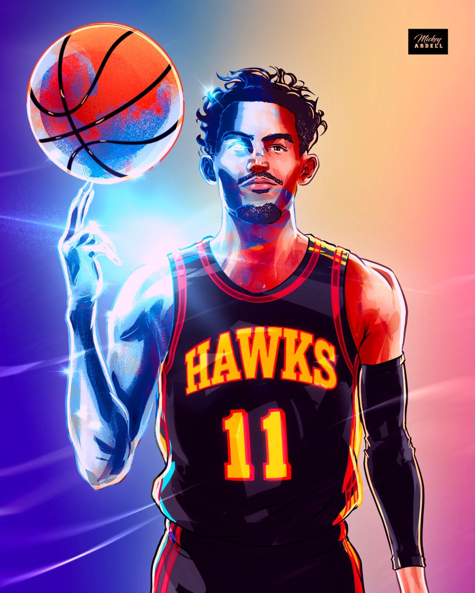 Trae Young Atlanta Hawks Nba Wallpapers