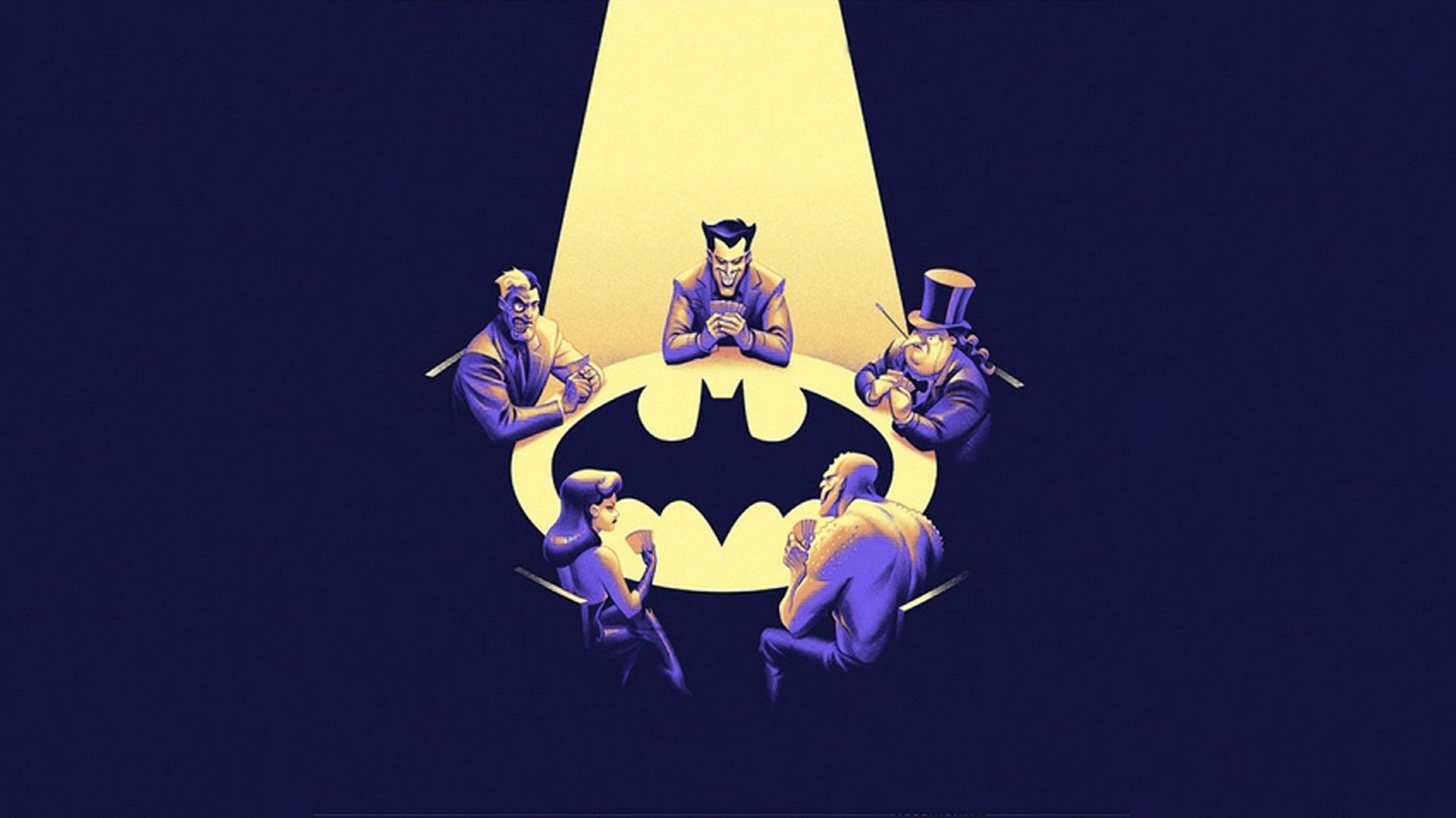 4K Batman And Joker Minimalist Wallpapers