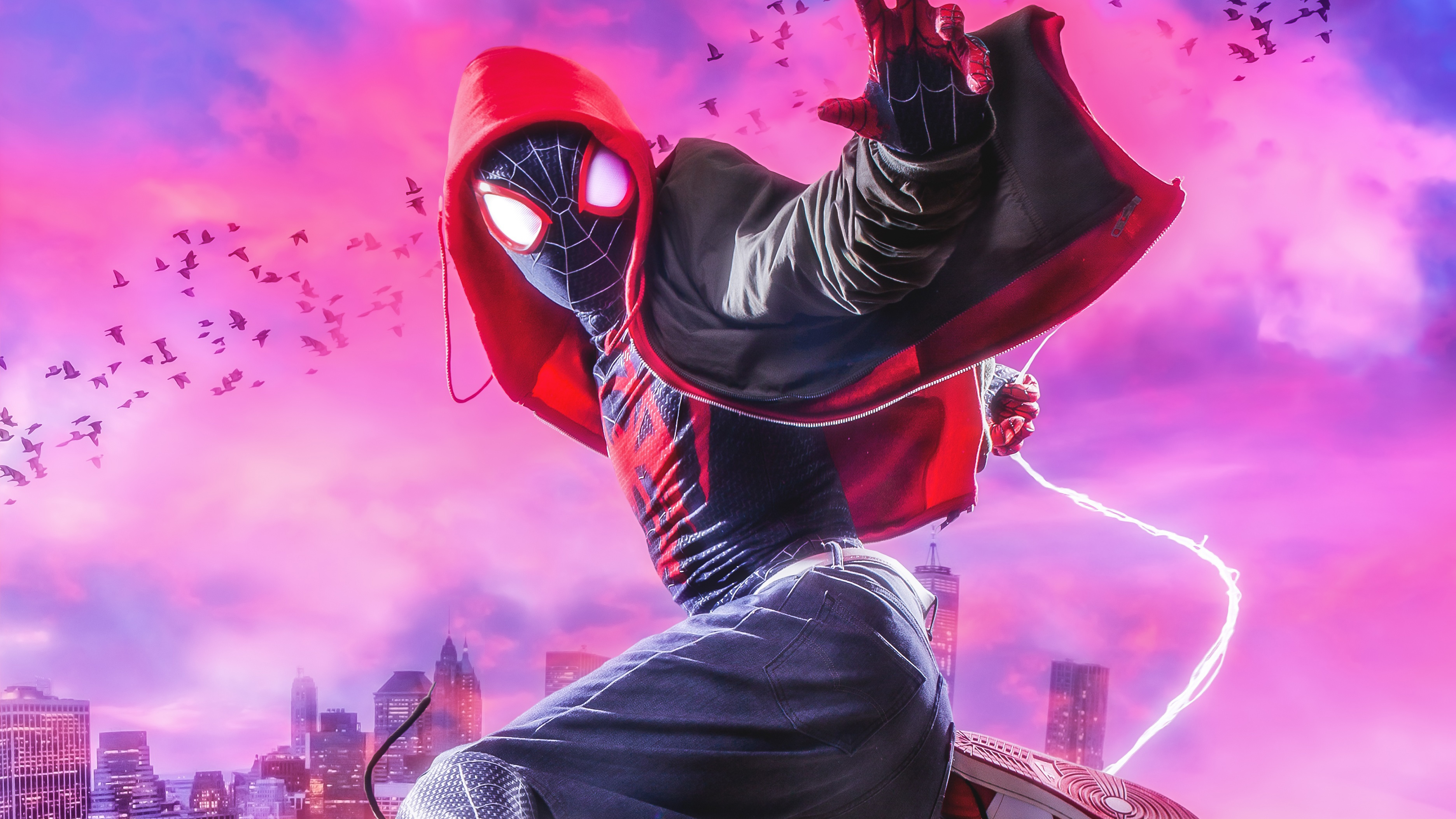 4K Spider Man Costume 2020 Digital Wallpapers