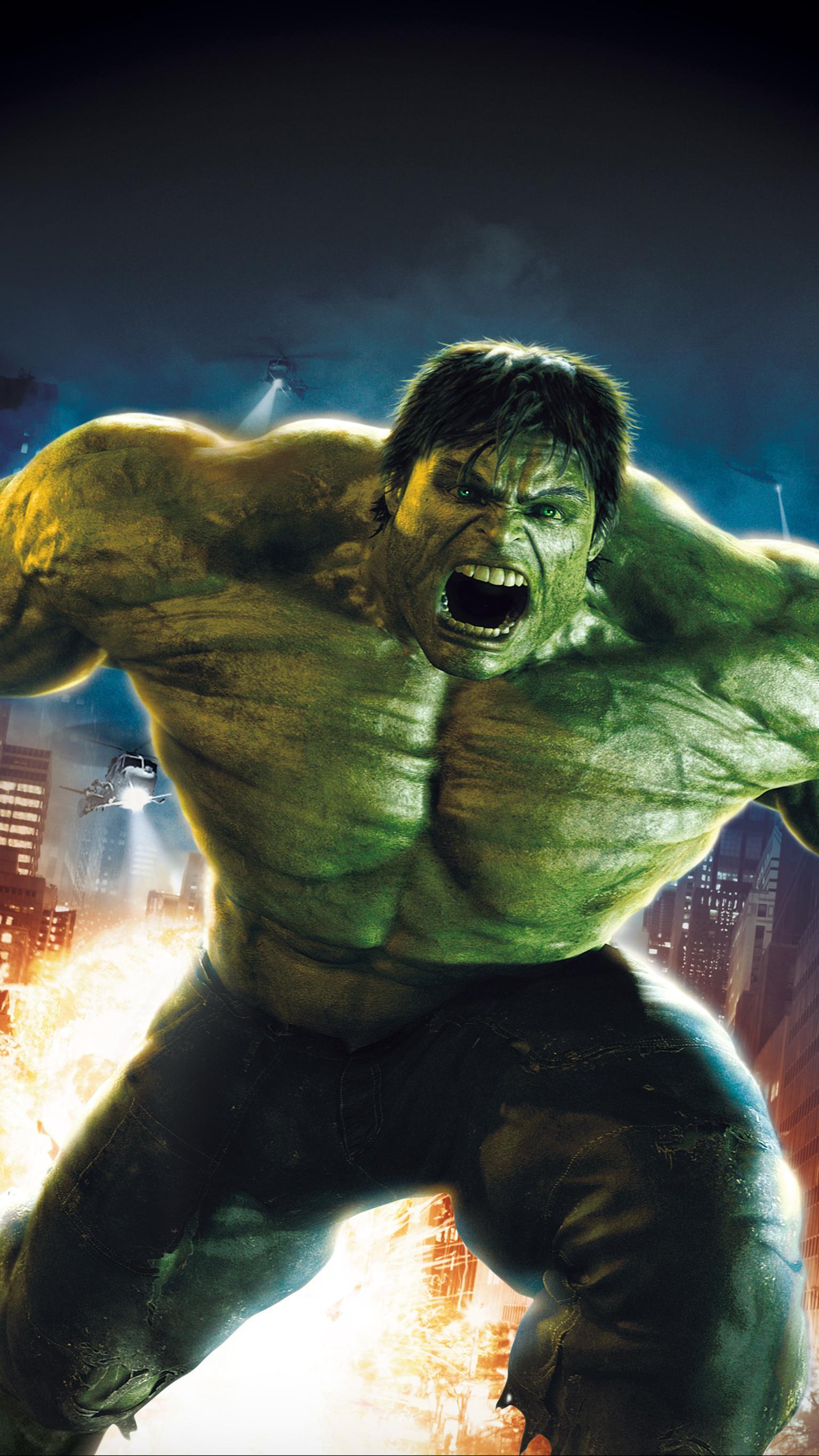 Angry Hulk Illustration Wallpapers