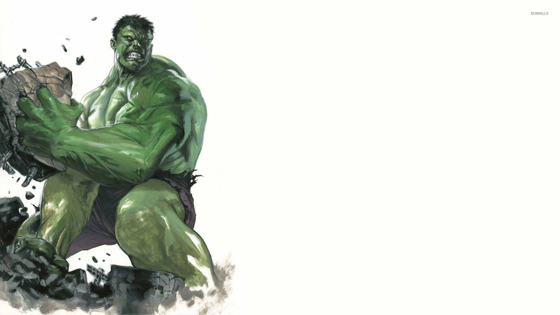 Angry Hulk Marvel Comic Wallpapers