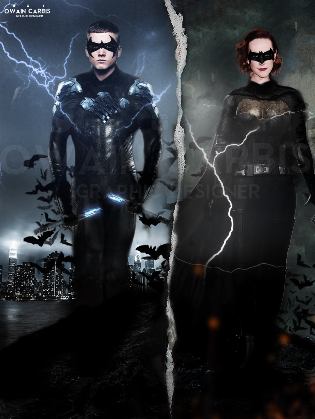 Batgirl And Nightwing Dc Comic Wallpapers