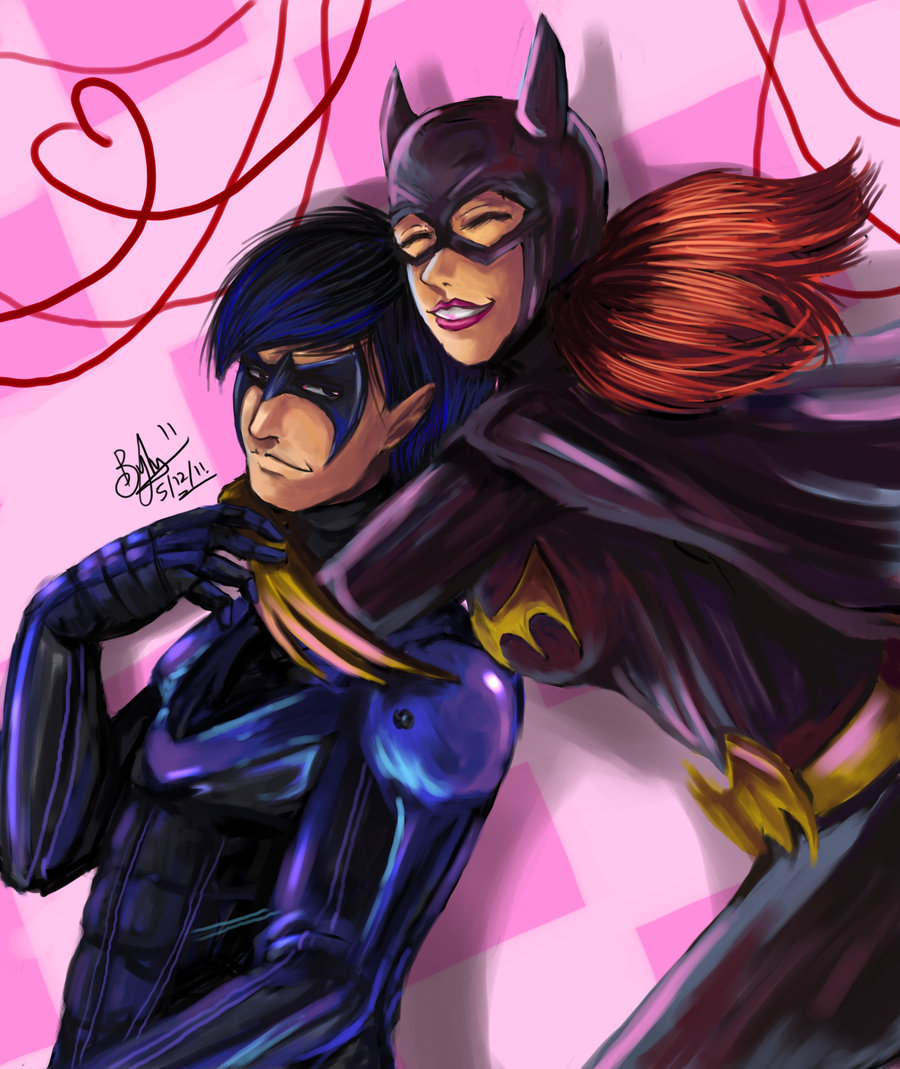 Batgirl And Nightwing Dc Comic Wallpapers