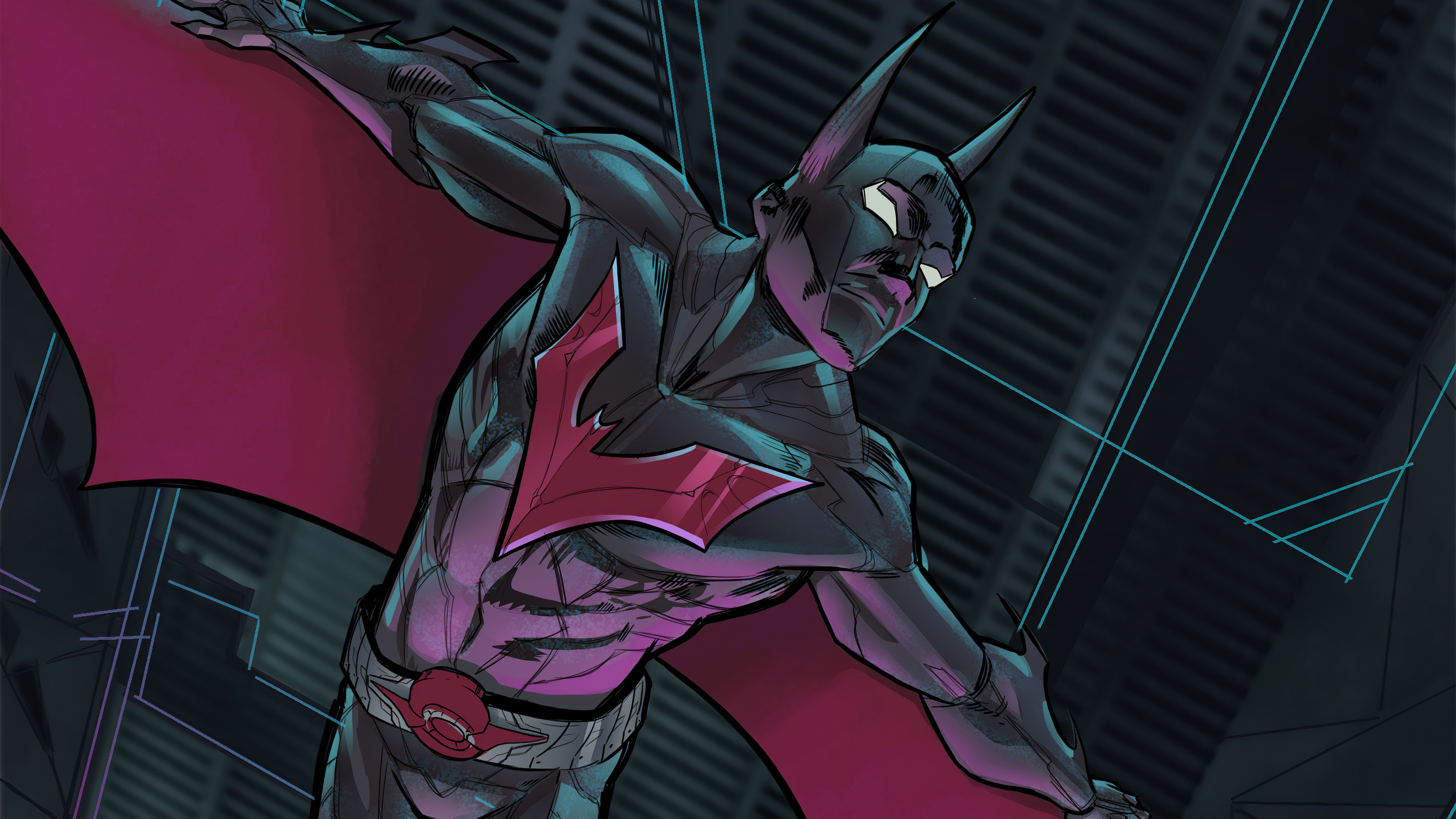 Batman Beyond New Dc Comic Wallpapers