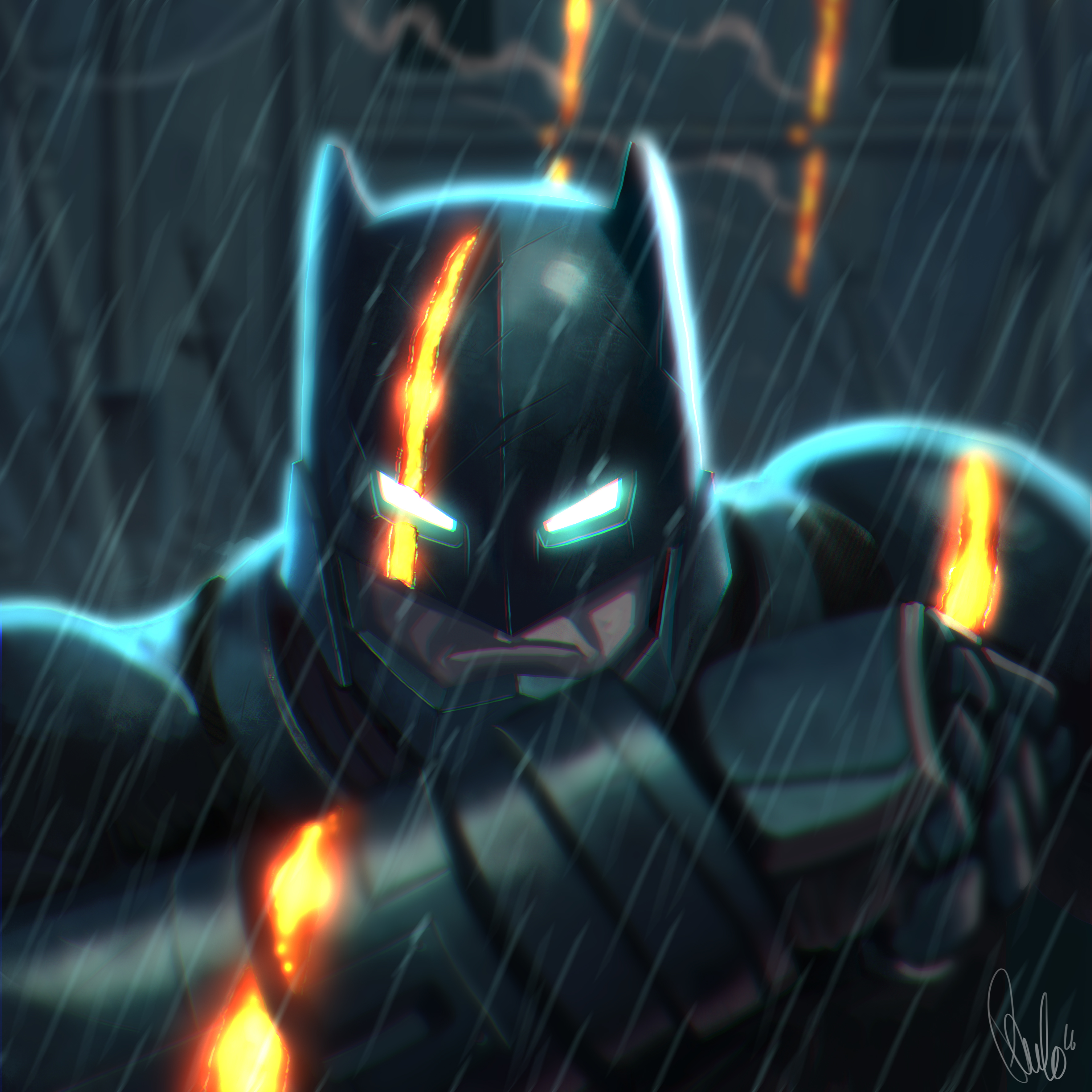 Batman Cool Digital Fan Art Wallpapers