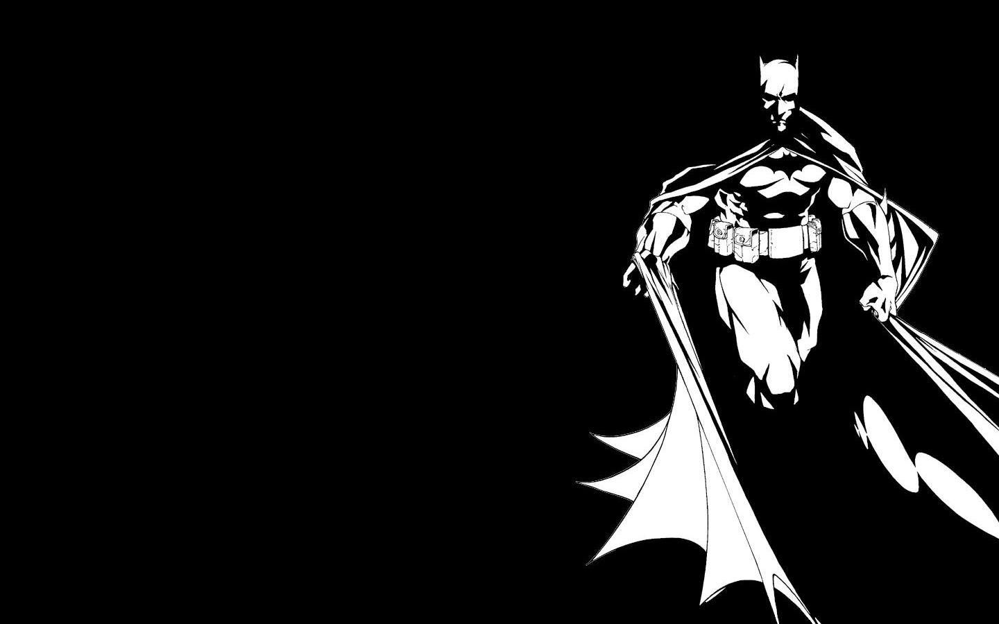 Batman Monochrome Artwork Wallpapers