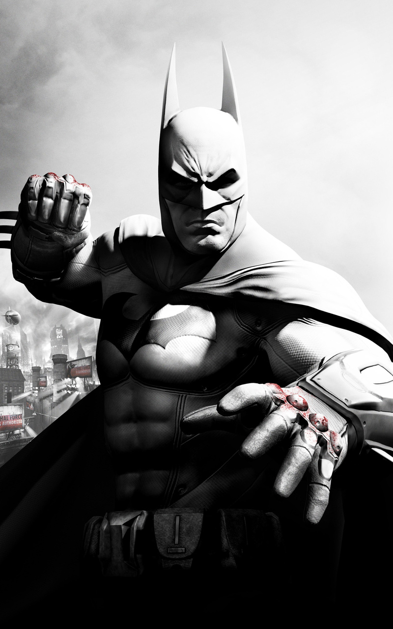 Batman Monochrome Artwork Wallpapers