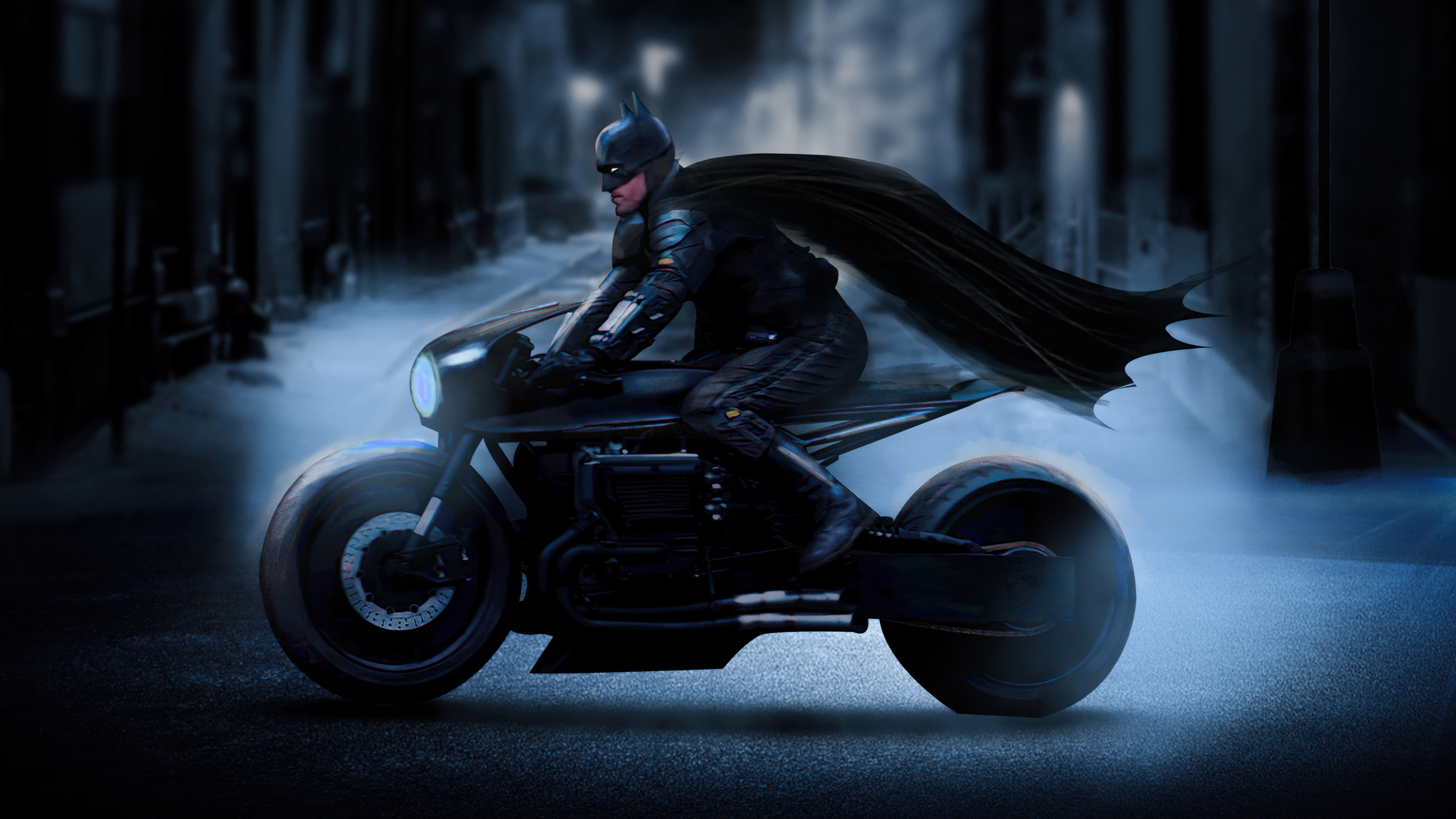 Batman On Batcyle Vs Superman Wallpapers