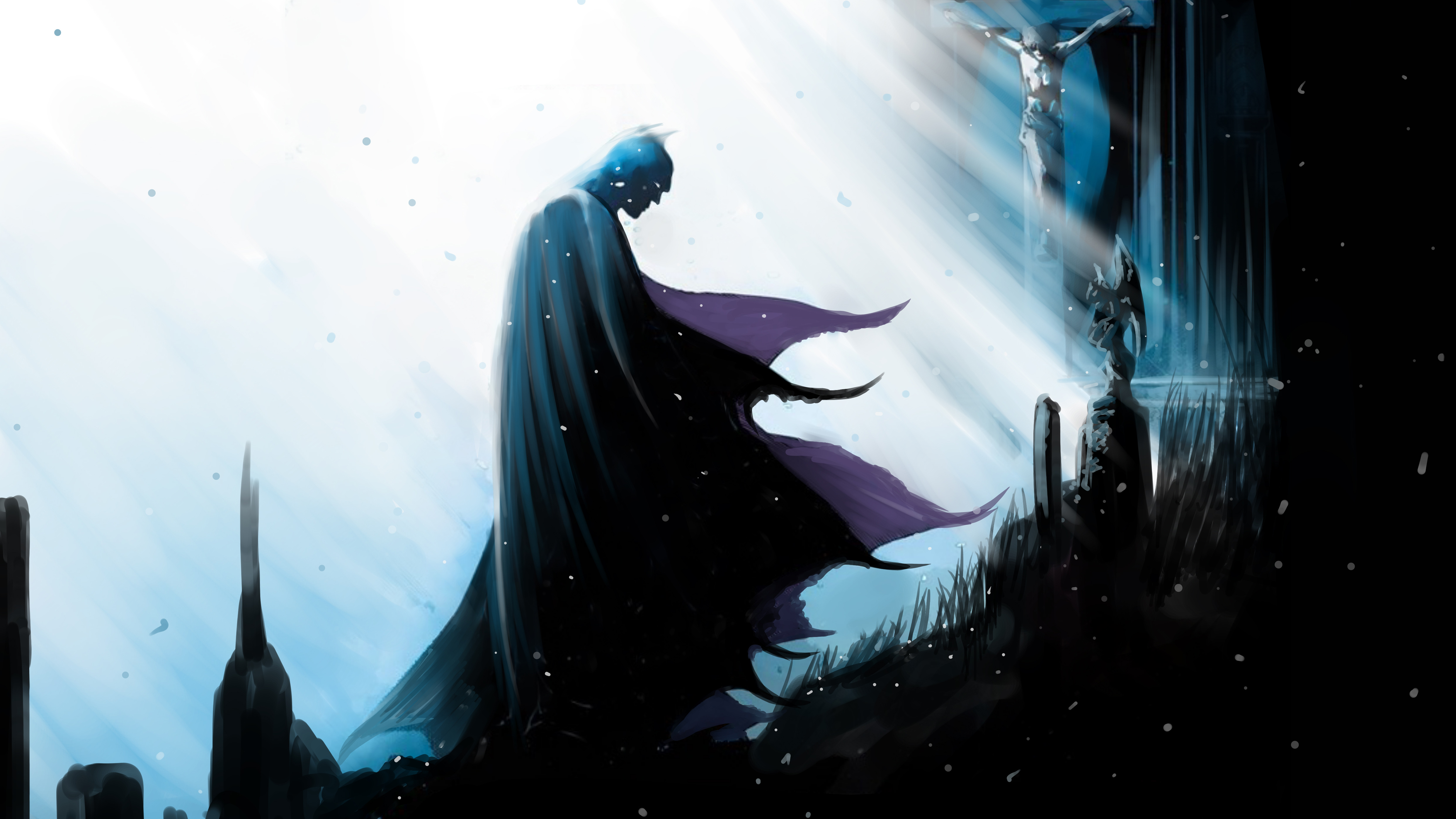 Batman Painting Art Wallpapers