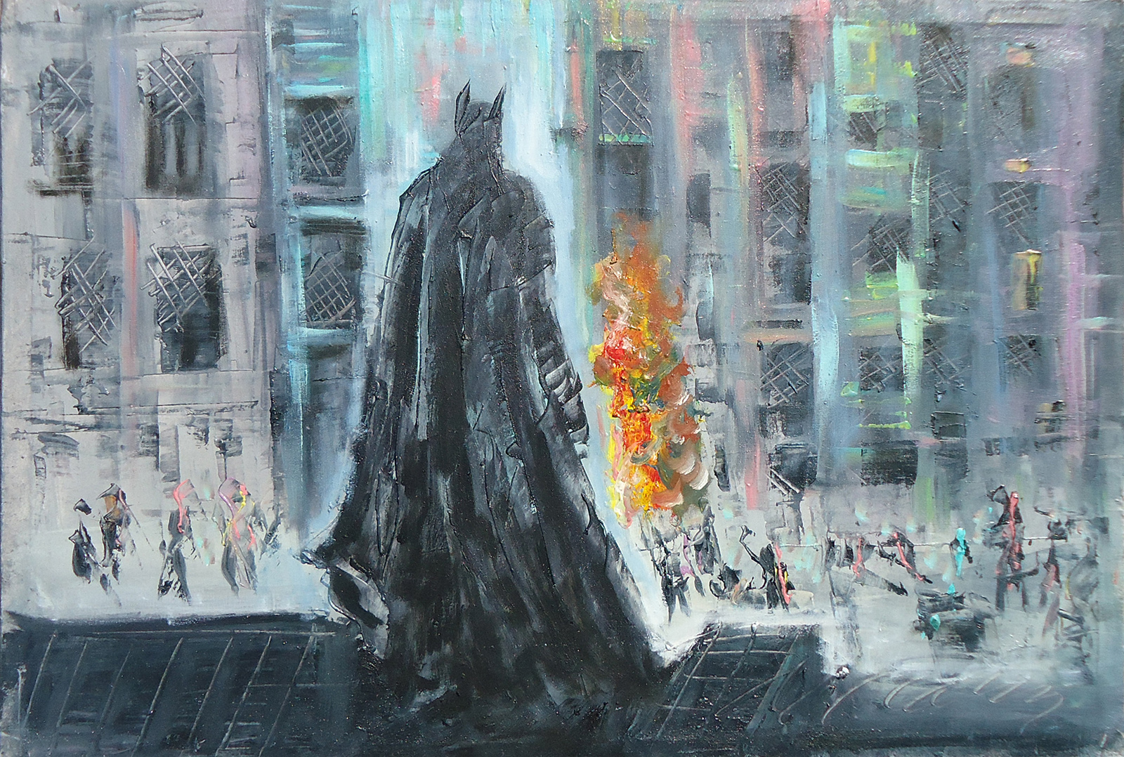 Batman Painting Art Wallpapers