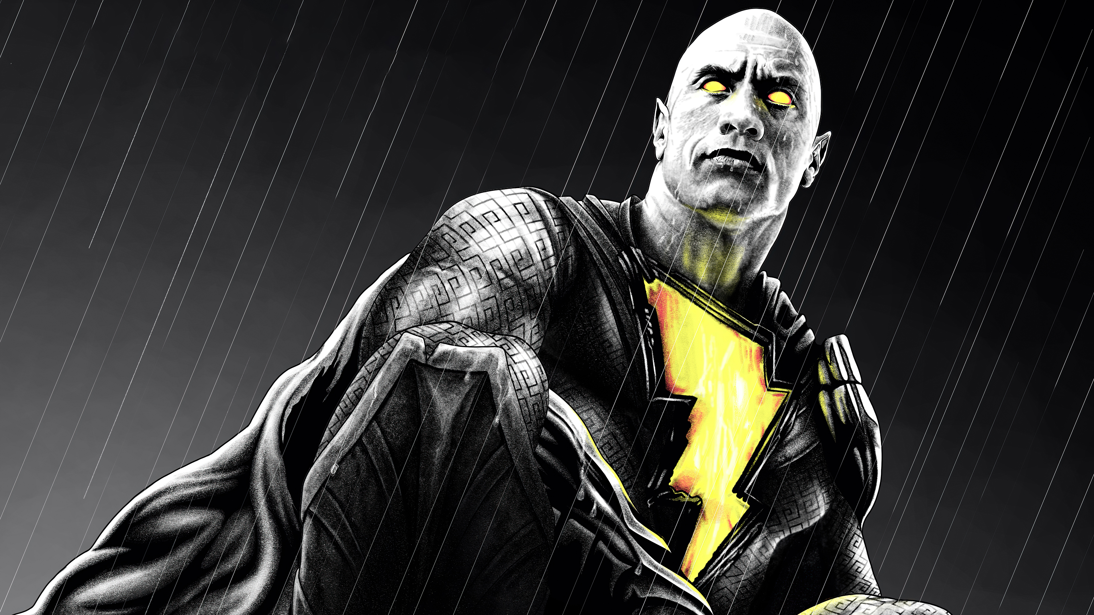 Black Adam Dc Fandome 4K Wallpapers