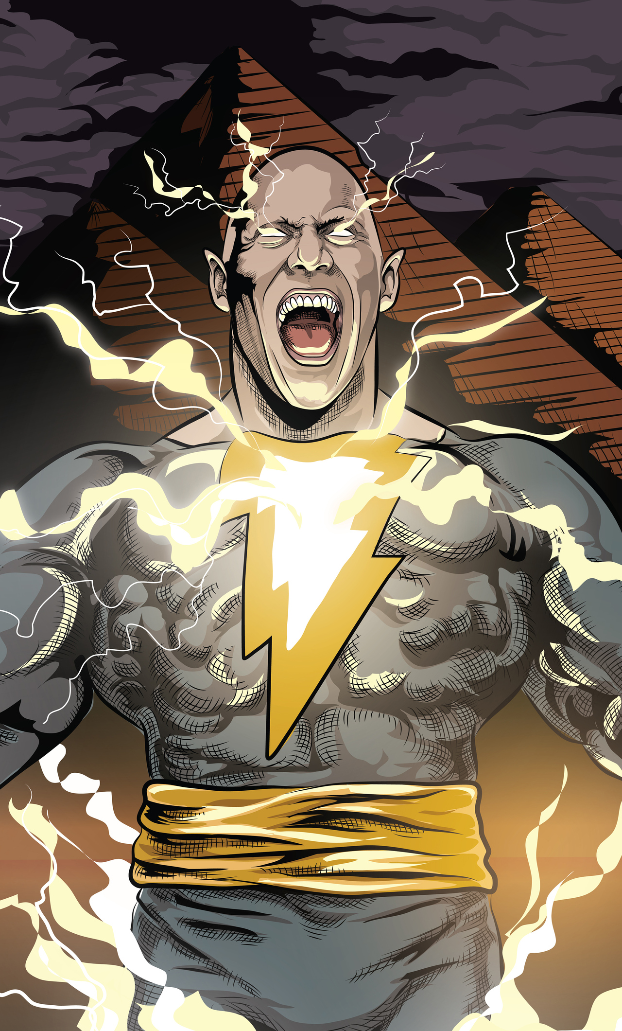 Black Adam Dc Fandome 4K Wallpapers