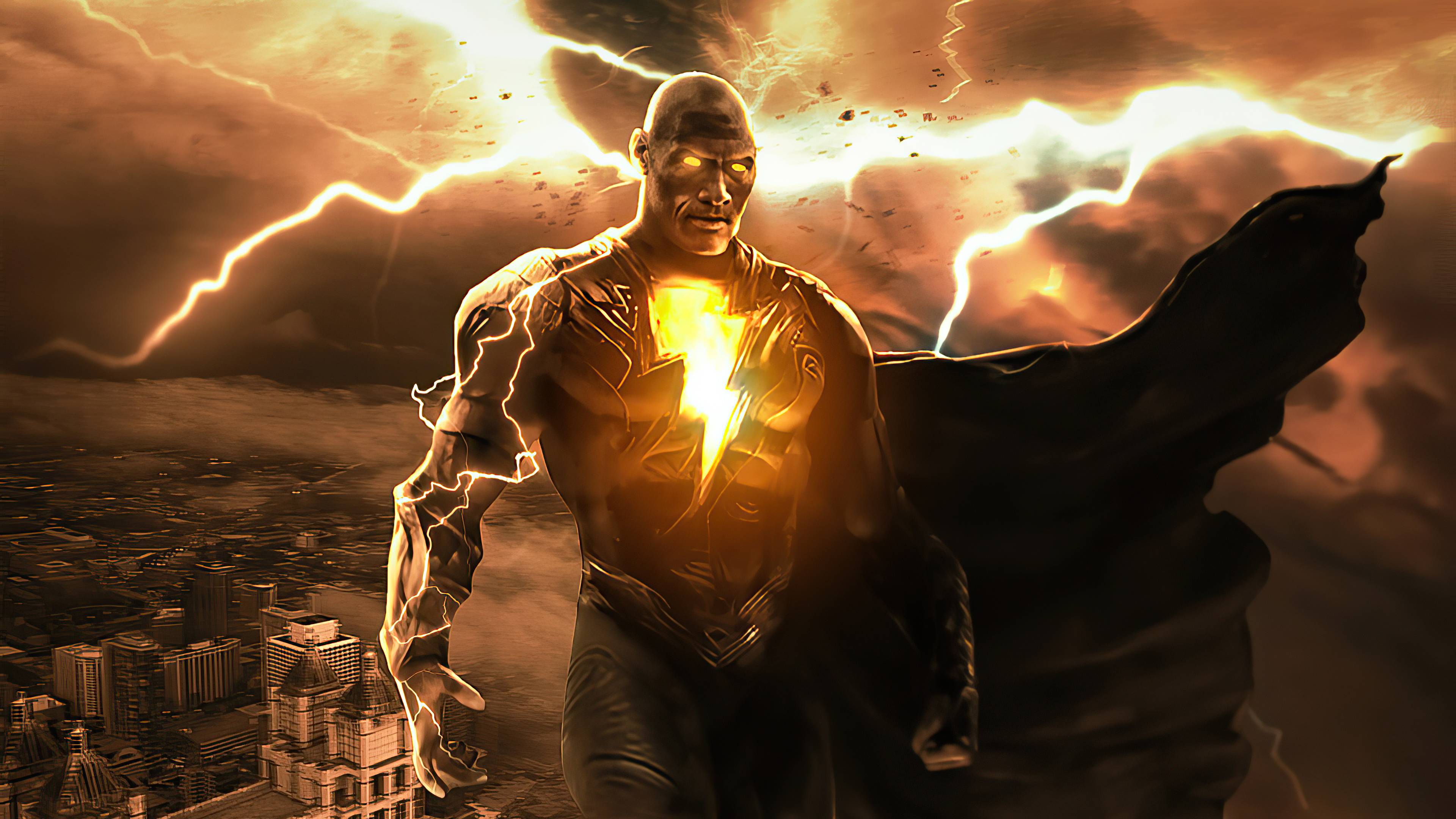 Black Adam Dc Fandome 4K Wallpapers