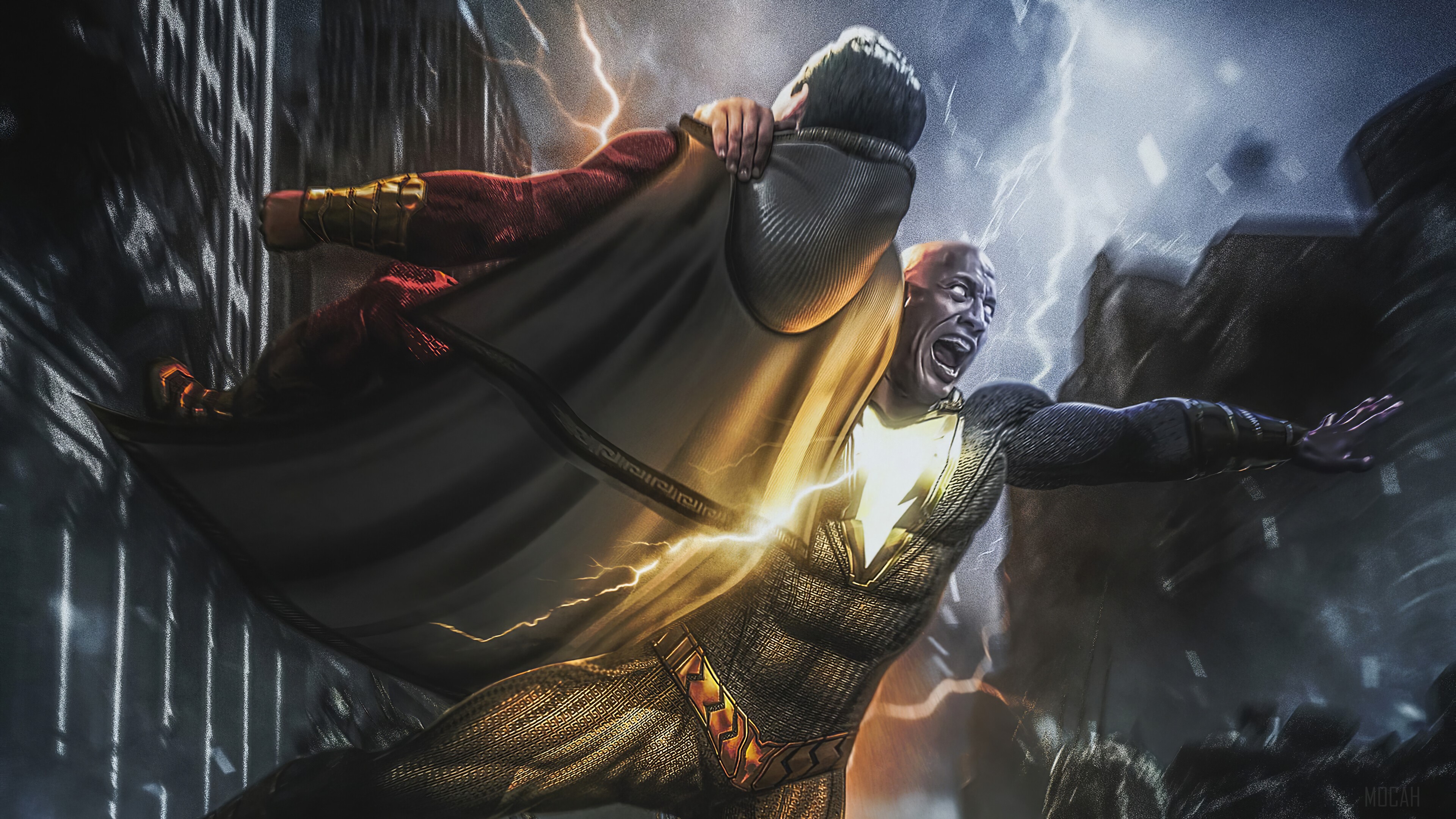 Black Adam Dc Fandome 4K Wallpapers