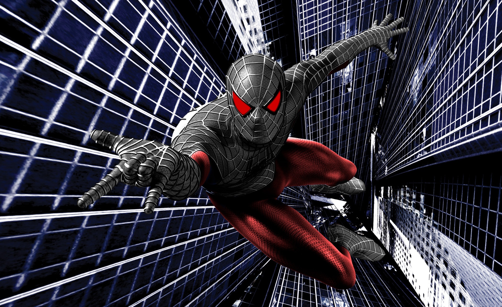 Black Stealth Spider Man Suit Wallpapers
