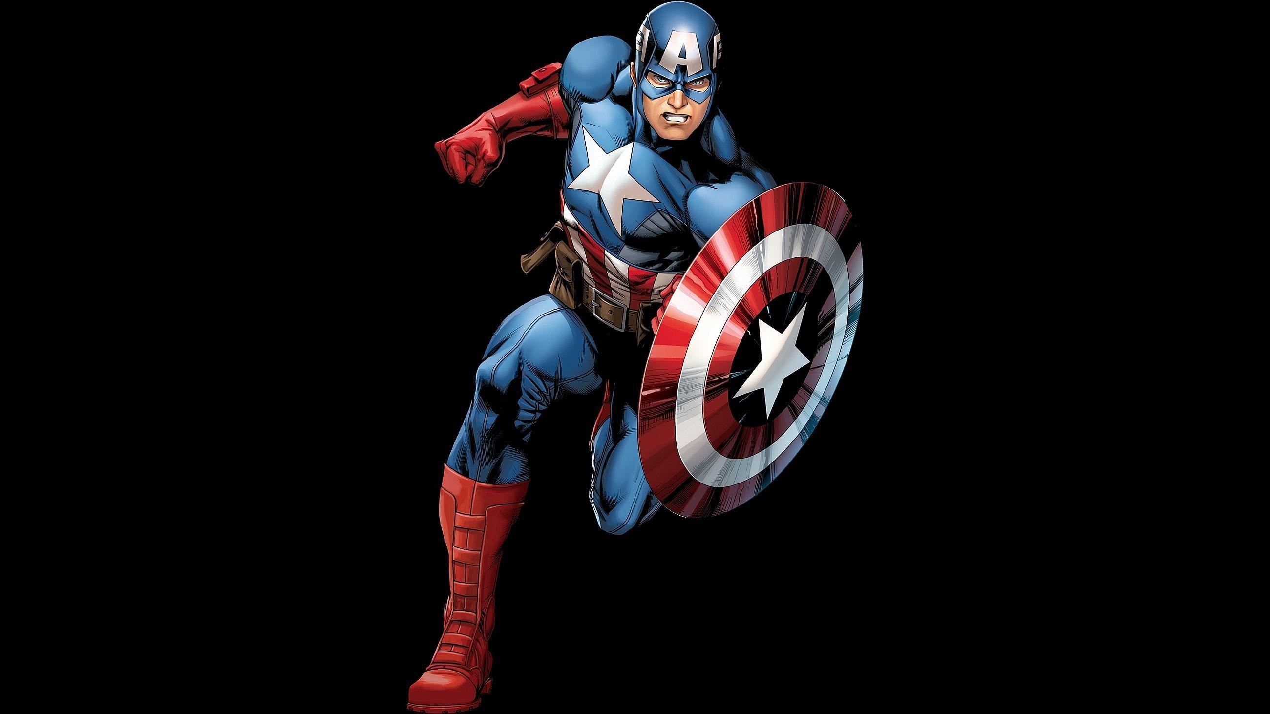 Captain America Cartoon Wallpapers