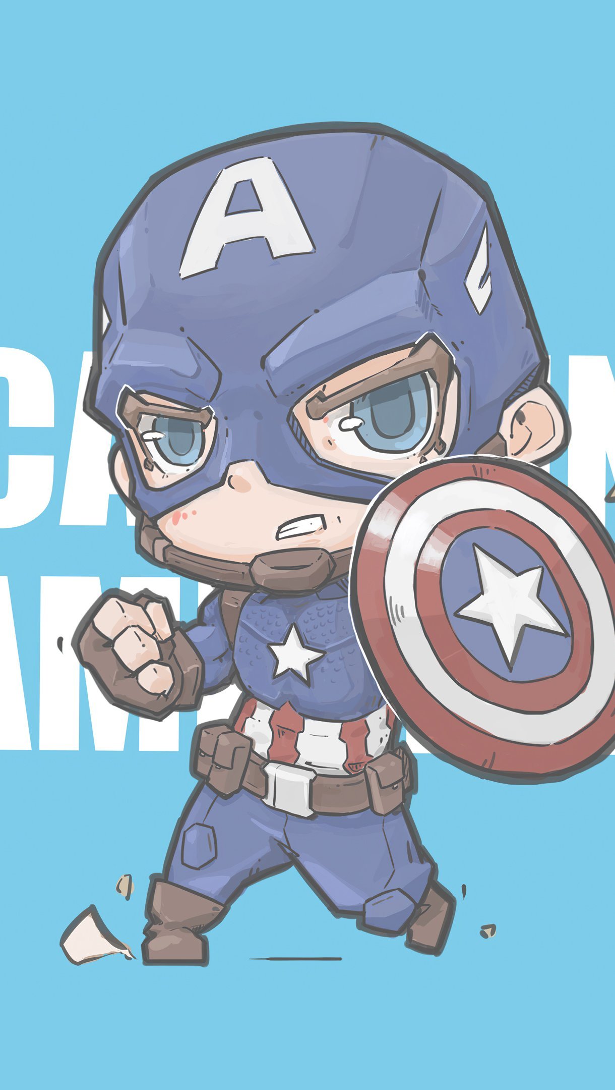 Captain America Cartoon Wallpapers