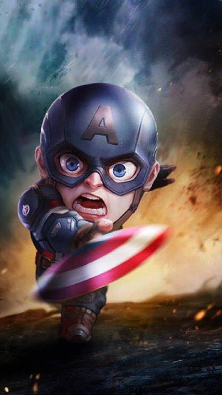 Captain America Cartoon Wallpapers