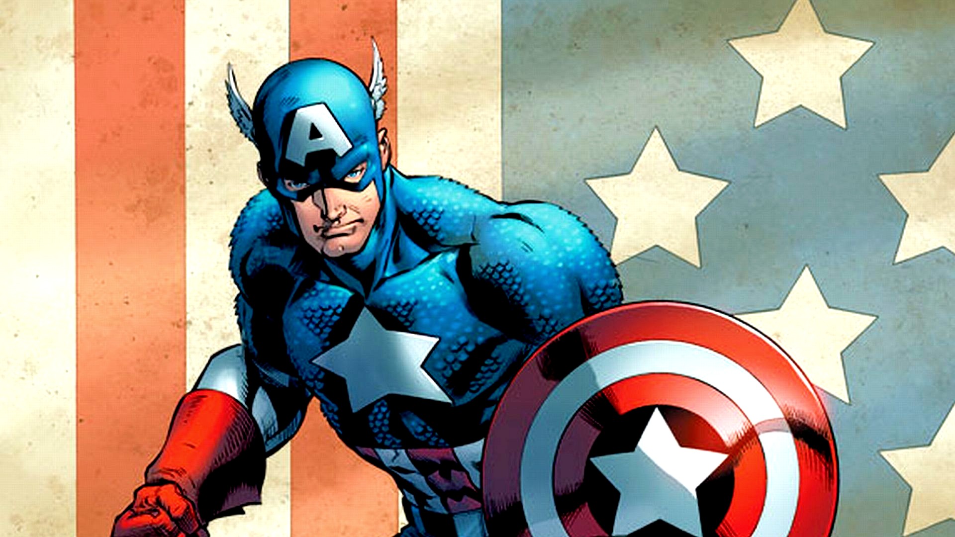 Captain America Cartoon Wallpapers