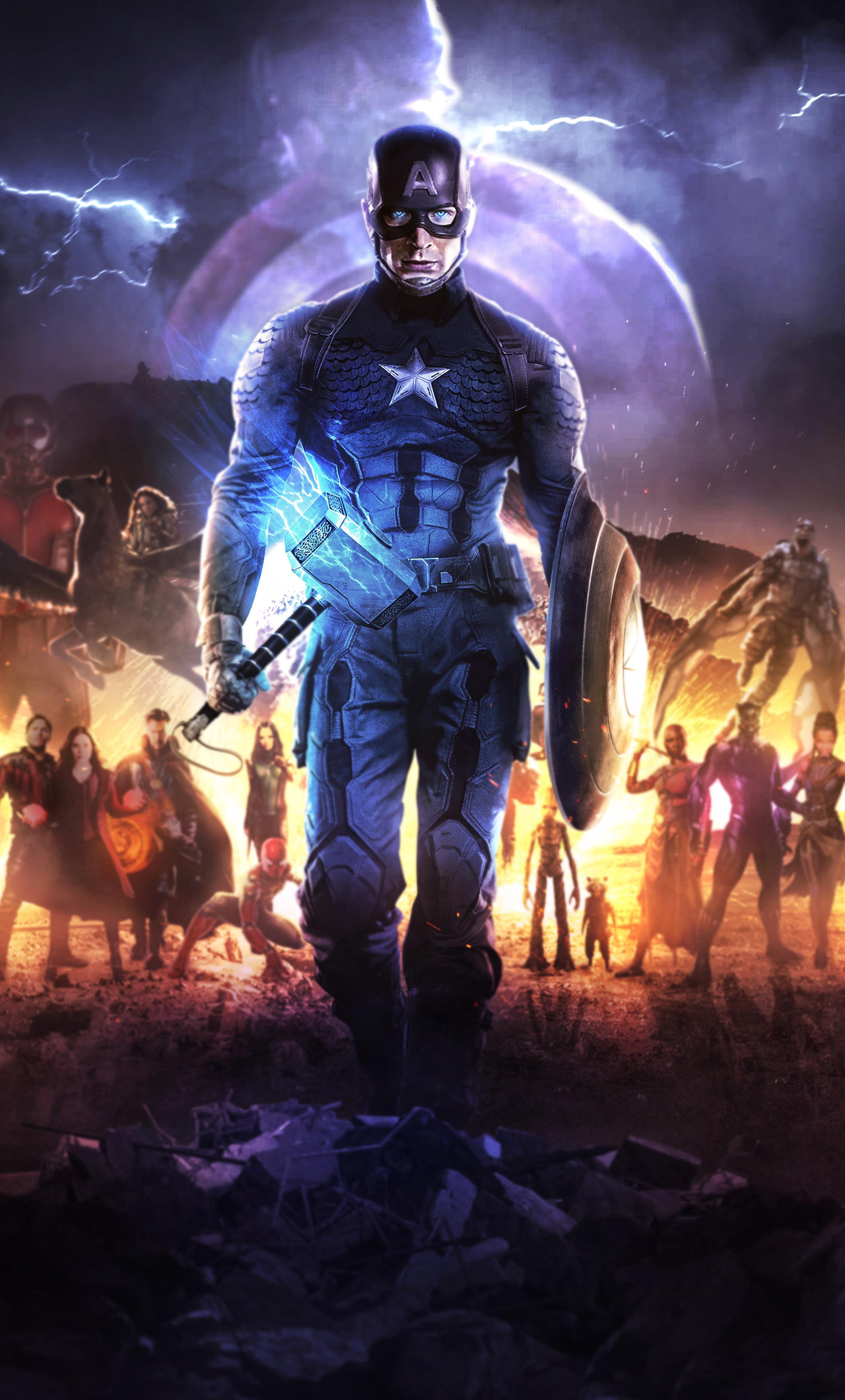 Captain America Endgame Hd Wallpapers