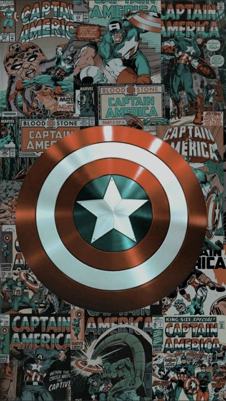 Captain America Marvel Comic Art Wallpapers