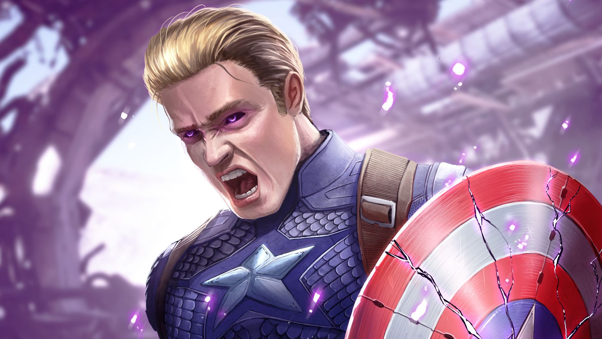 Captain America Time Stone Wallpapers