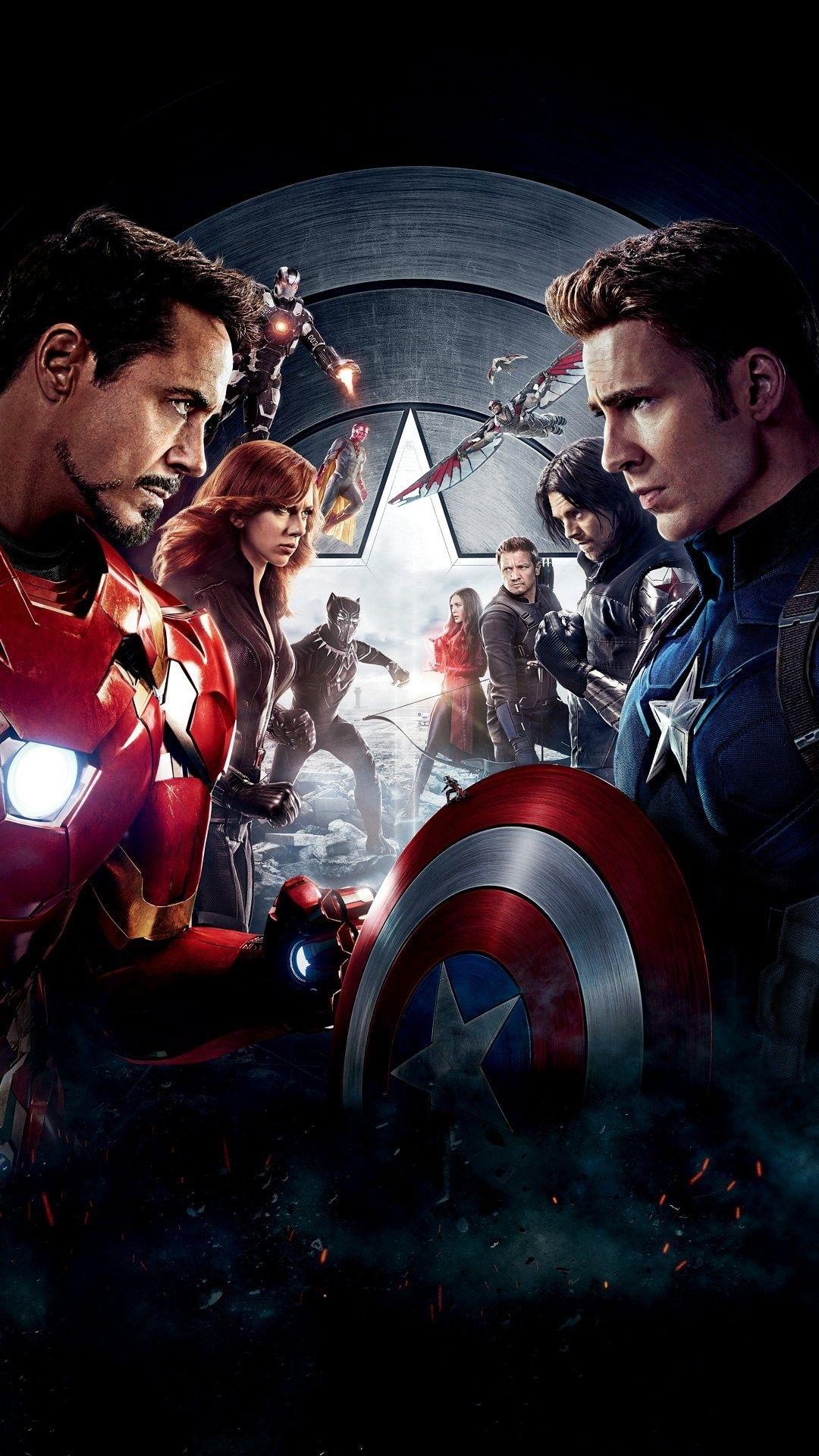 Captain America Vs Iron Man Iphone Hd Wallpapers