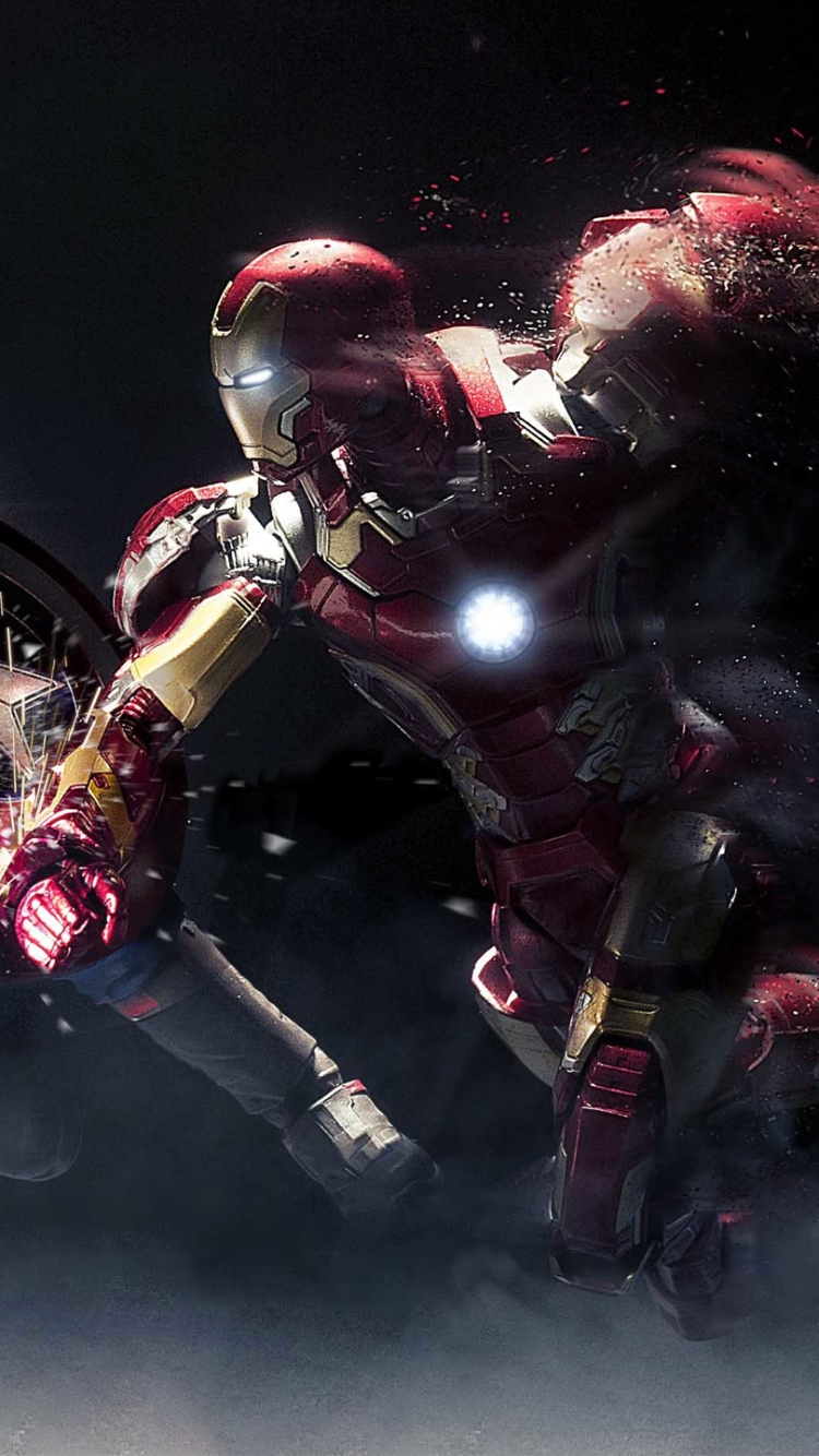 Captain America Vs Iron Man Iphone Hd Wallpapers