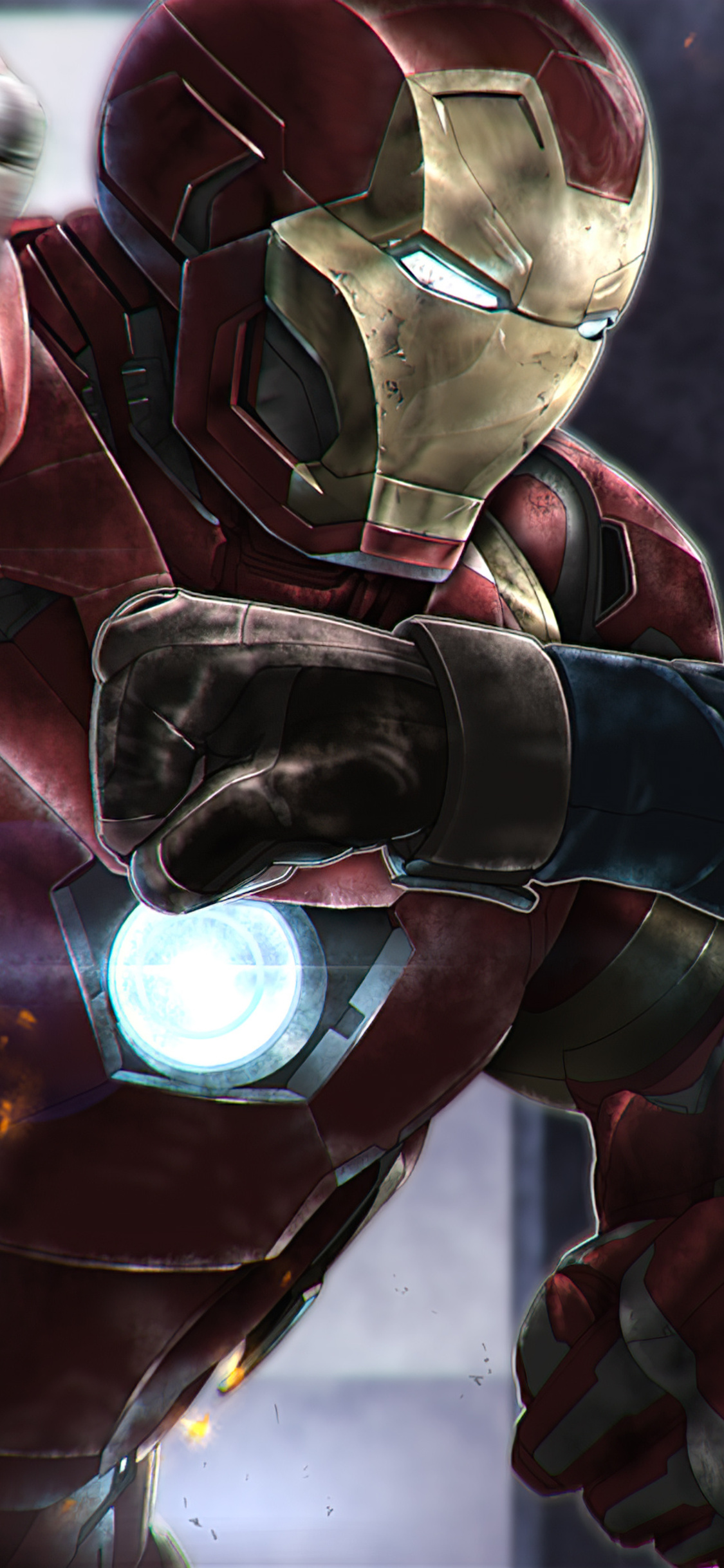 Captain America Vs Iron Man Iphone Hd Wallpapers