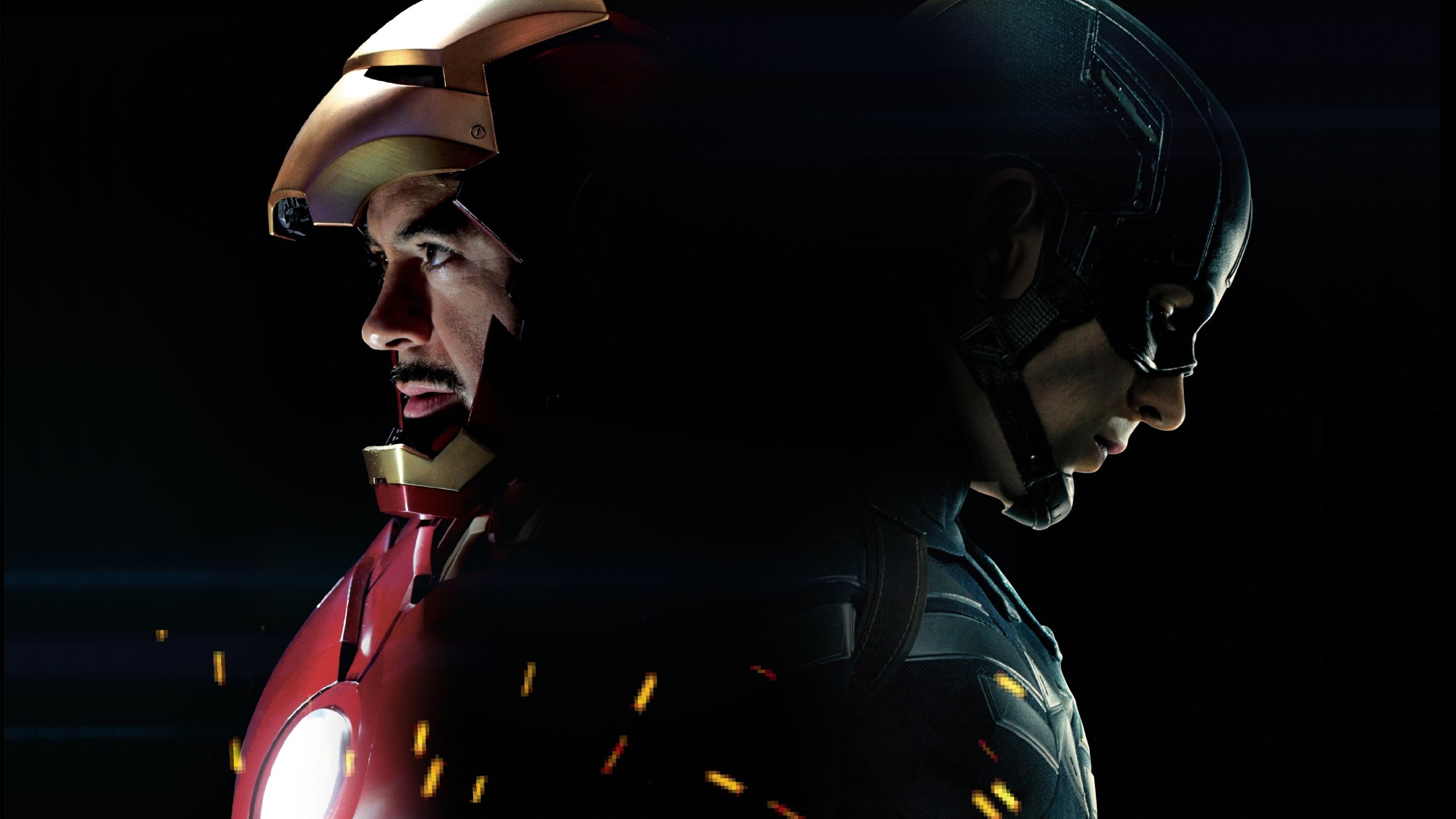 Captain America Vs Iron Man Iphone Hd Wallpapers