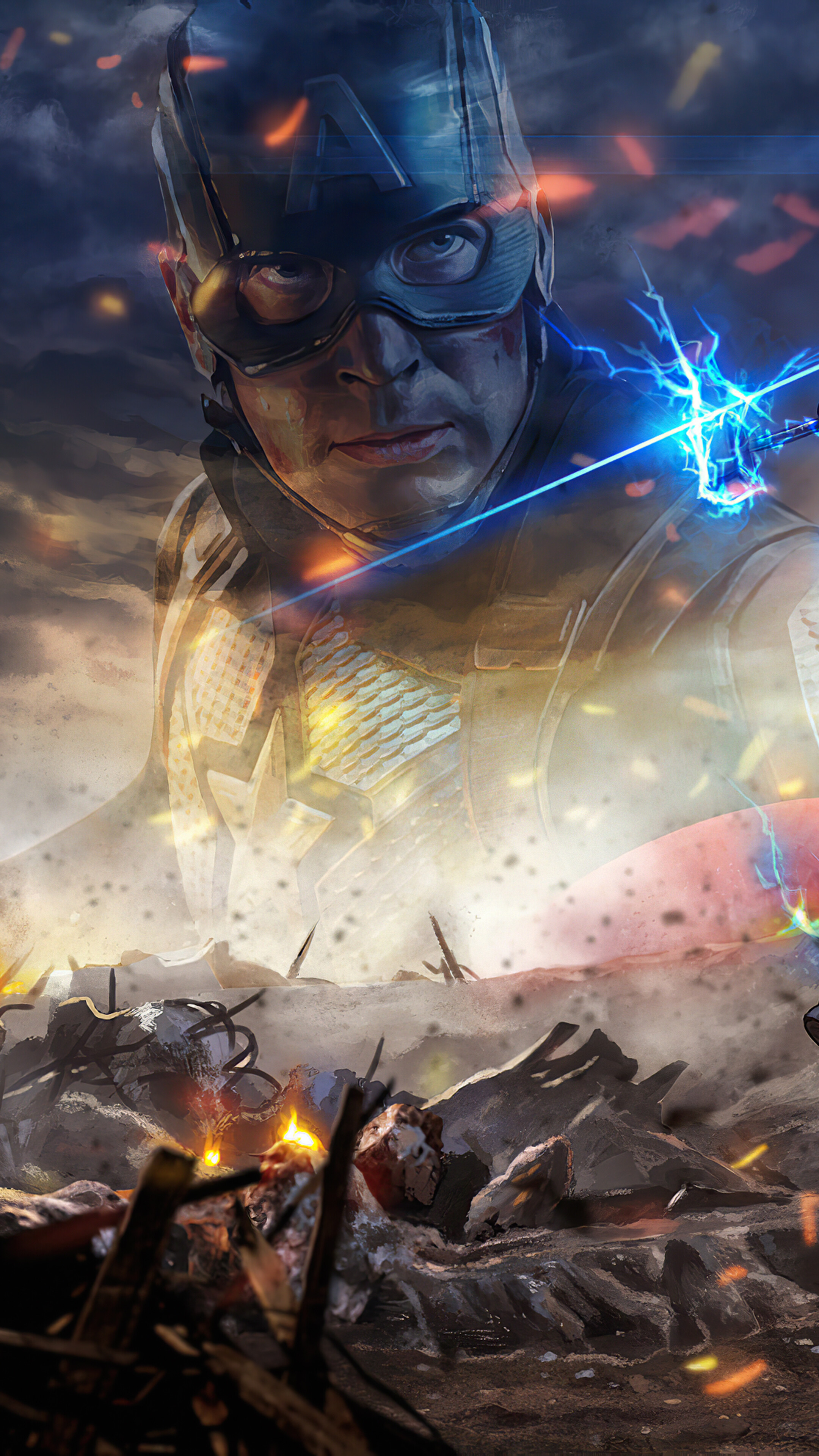 Captain America Vs Thanos Wallpapers