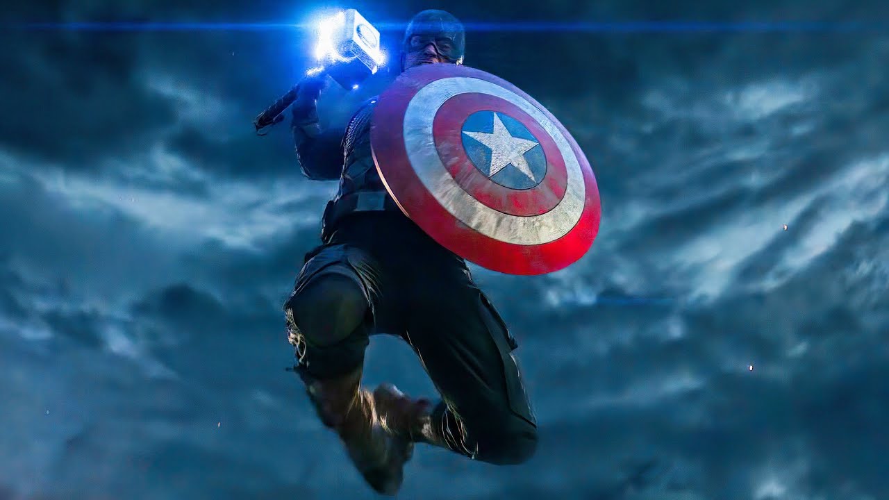 Captain America With Thor Hammer Wallpapers