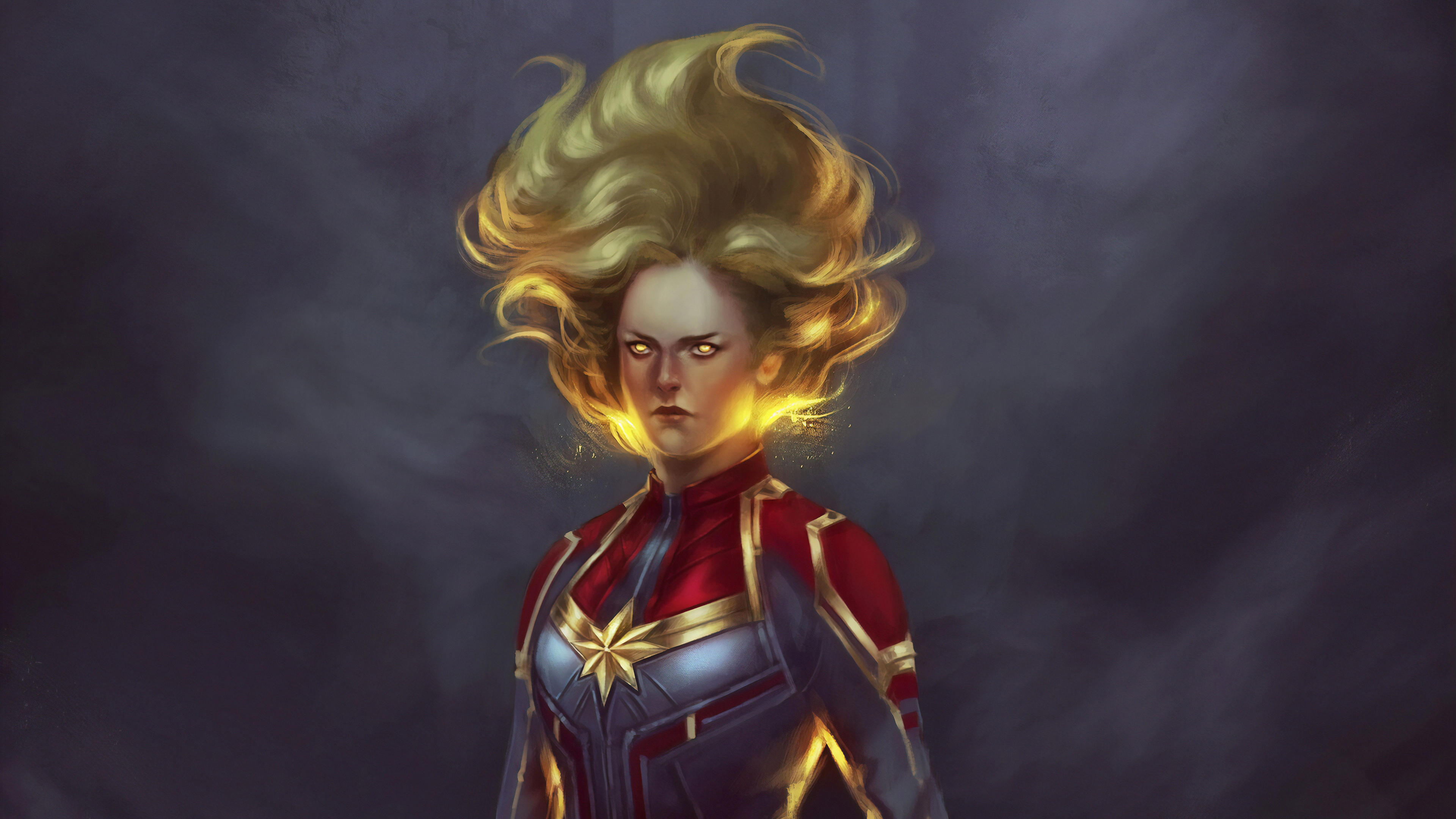 Captain Marvel Artstation Wallpapers