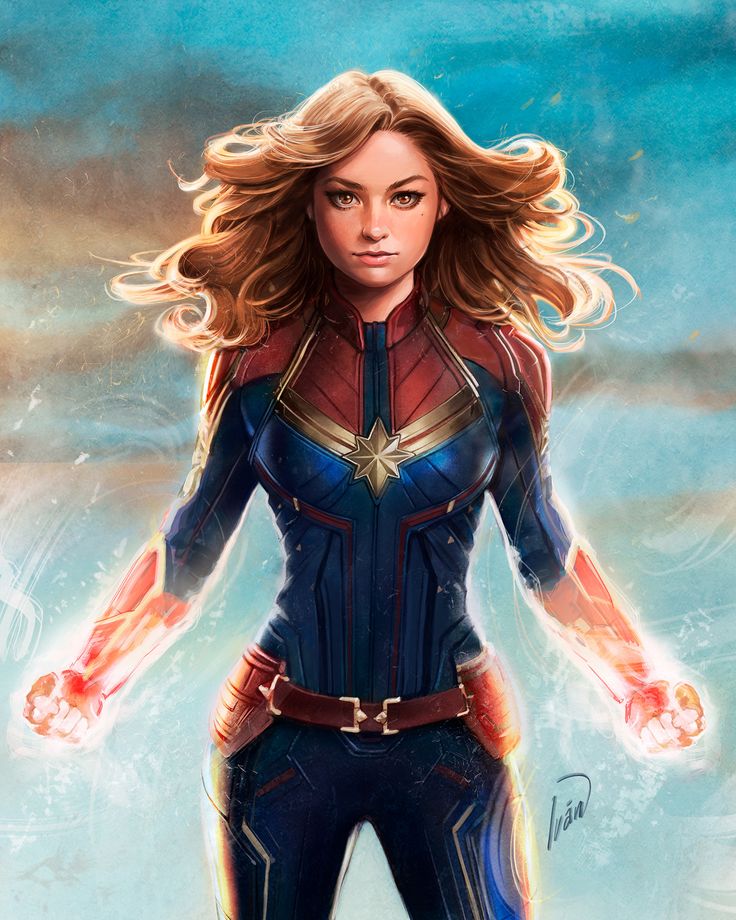 Captain Marvel Artstation Wallpapers