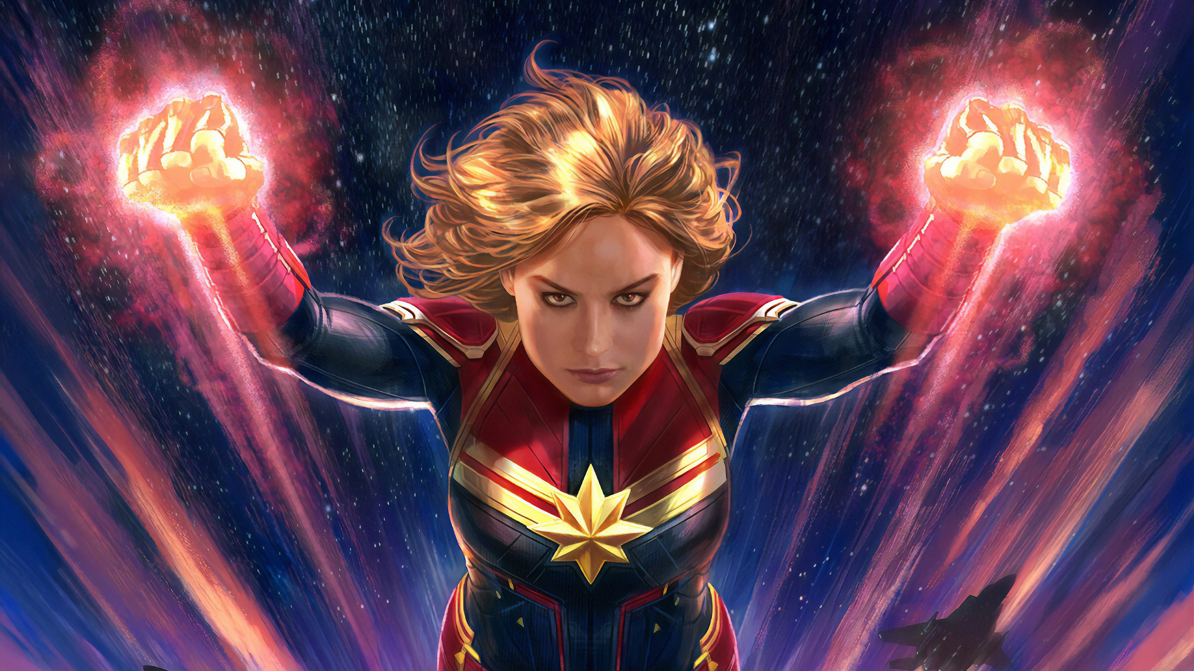 Captain Marvel Artstation Wallpapers