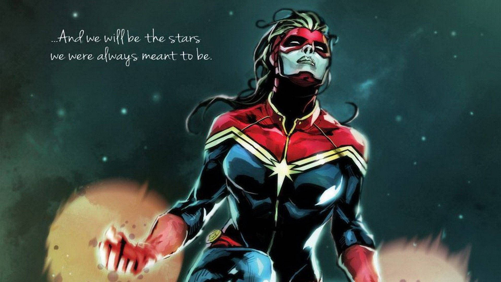 Captain Marvel Desktop Wallpapers