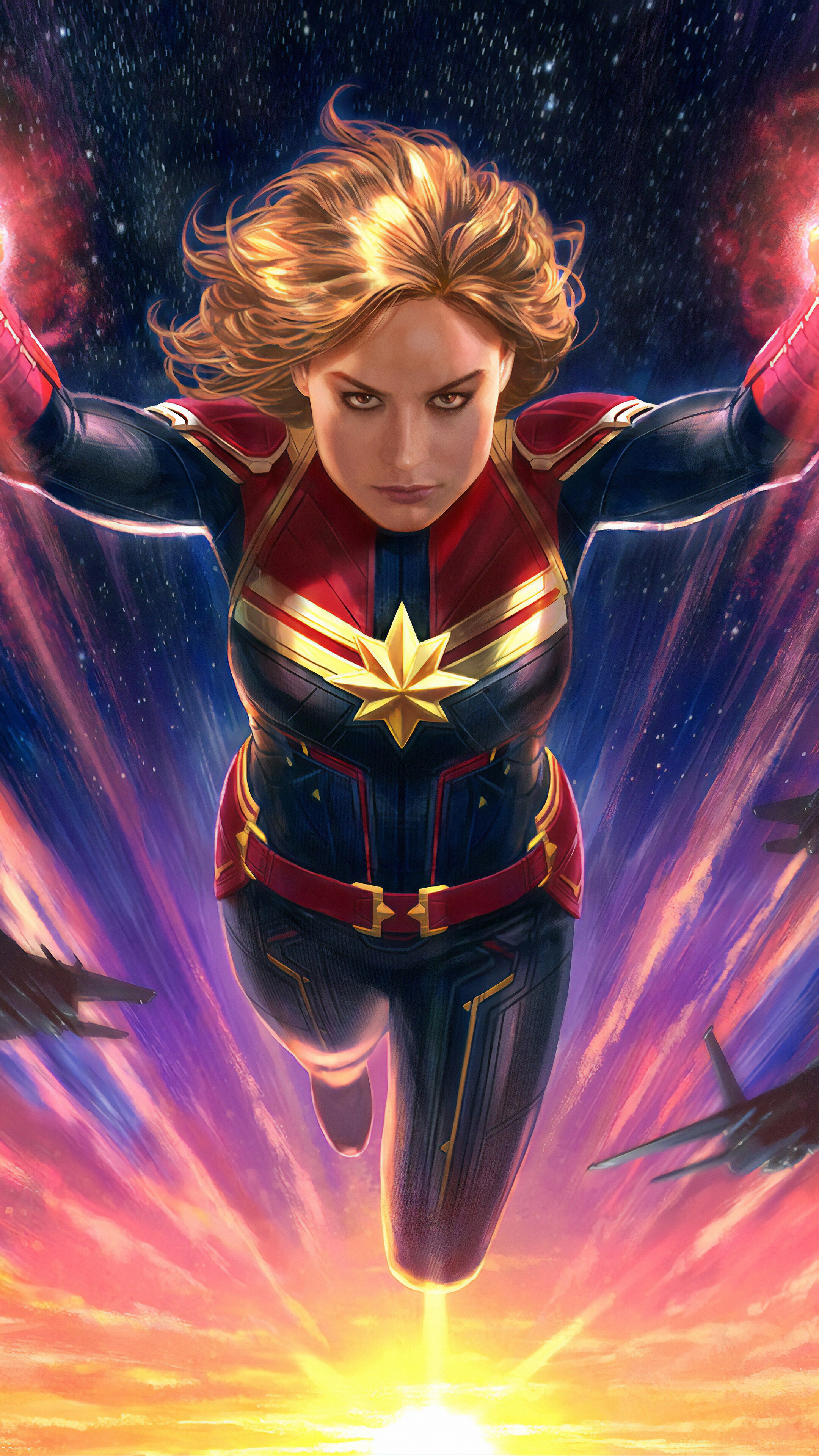 Captain Marvel Desktop Wallpapers