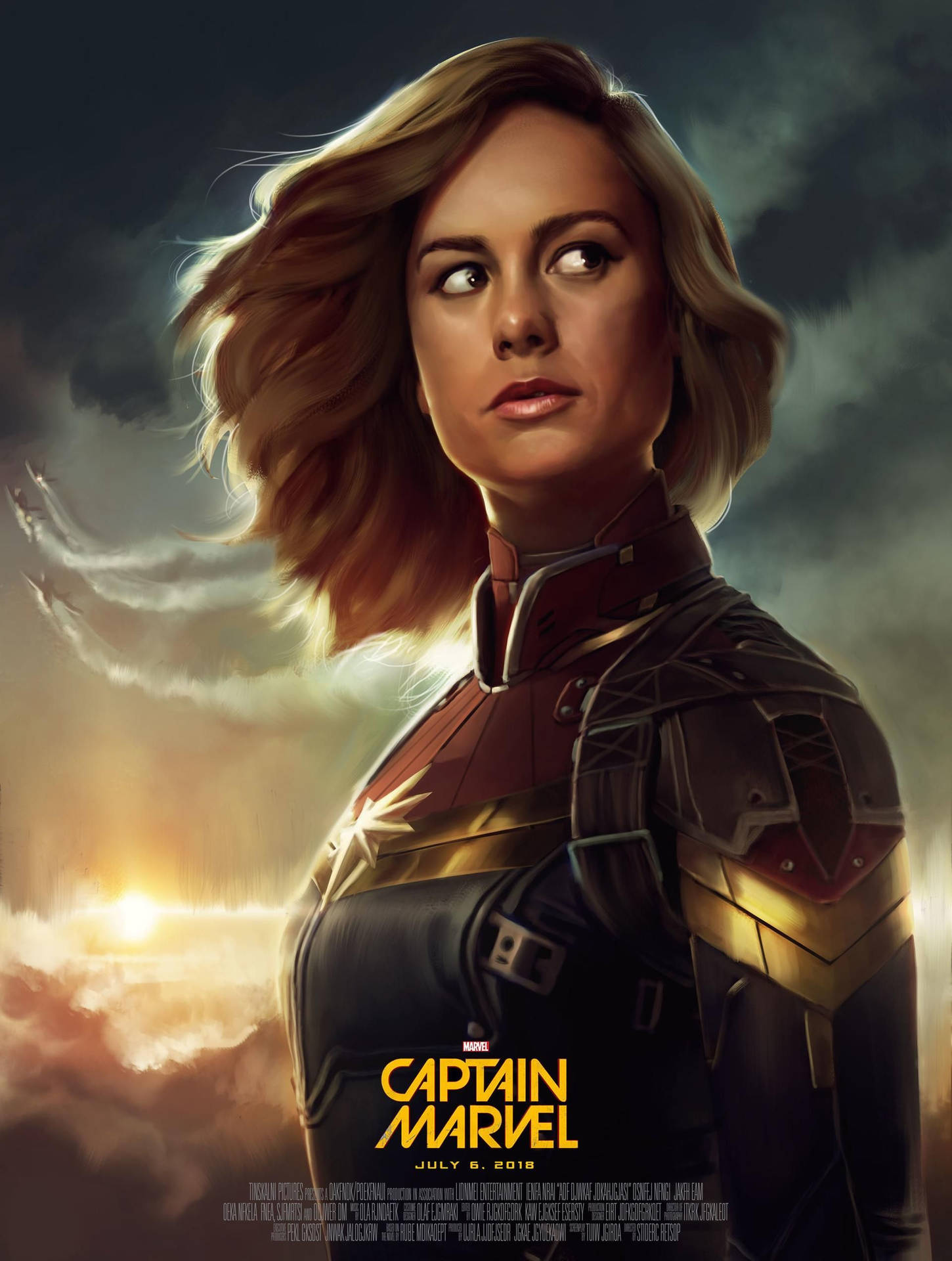 Captain Marvel Desktop Wallpapers