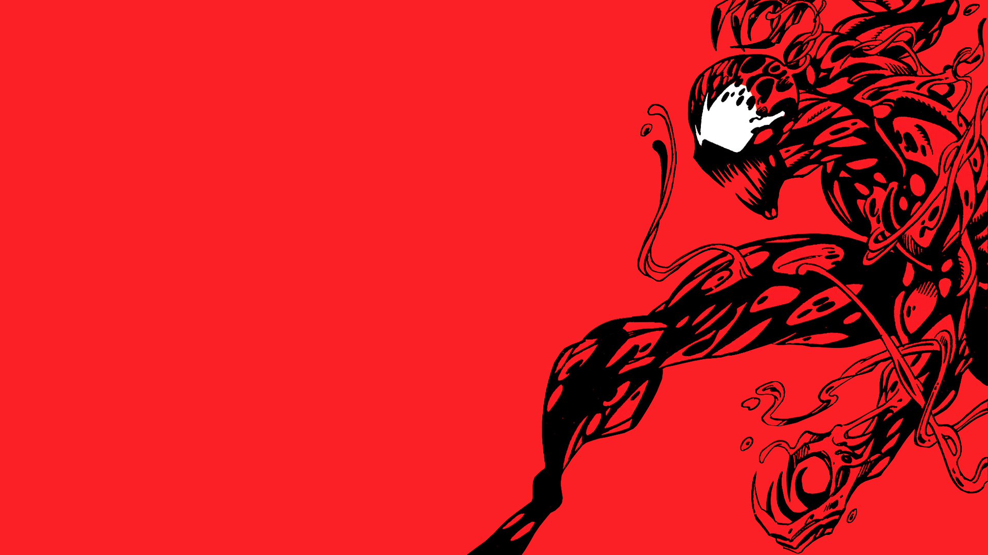 Carnage Minimalism 4K Wallpapers