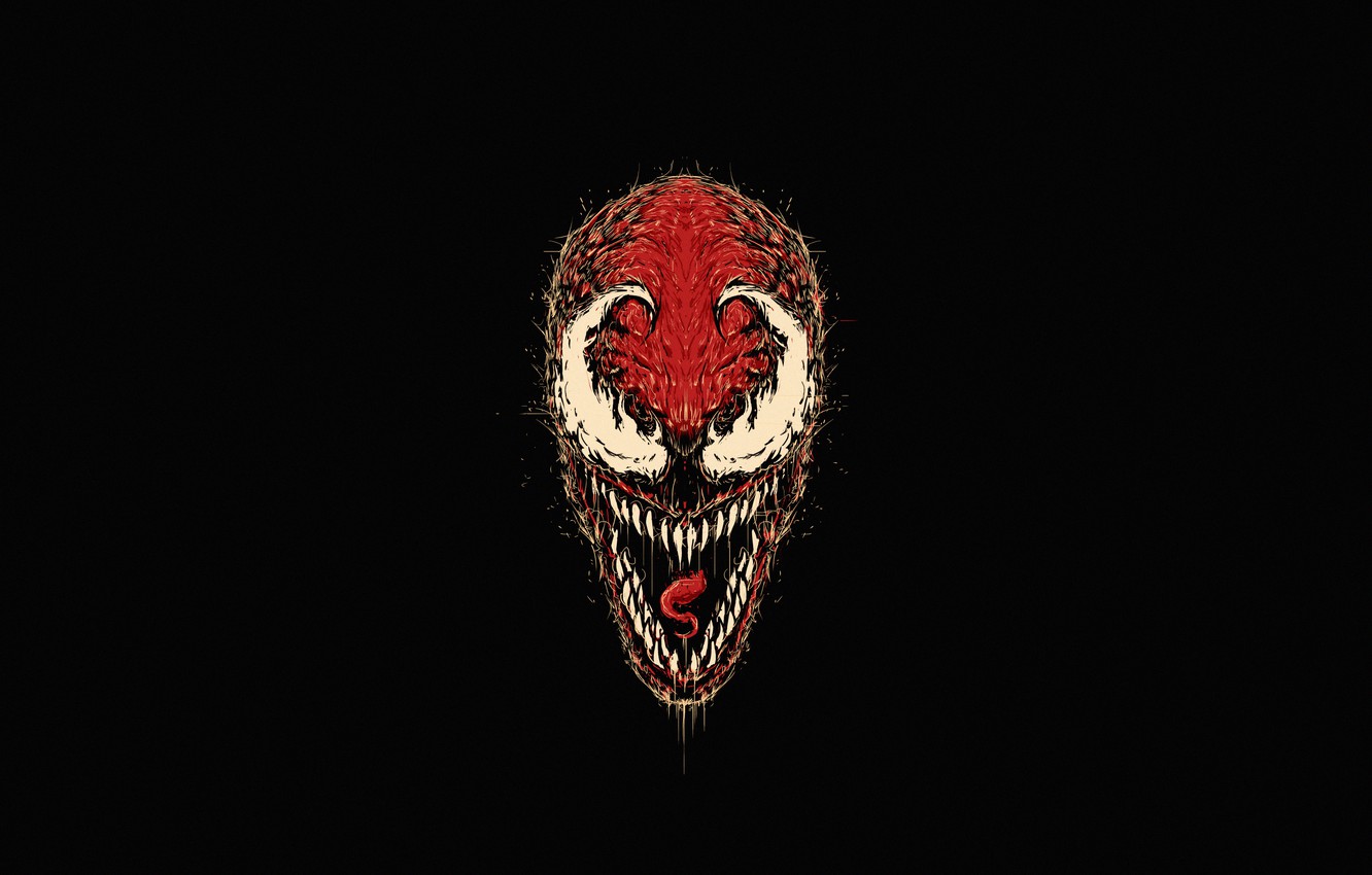 Carnage Minimalism 4K Wallpapers