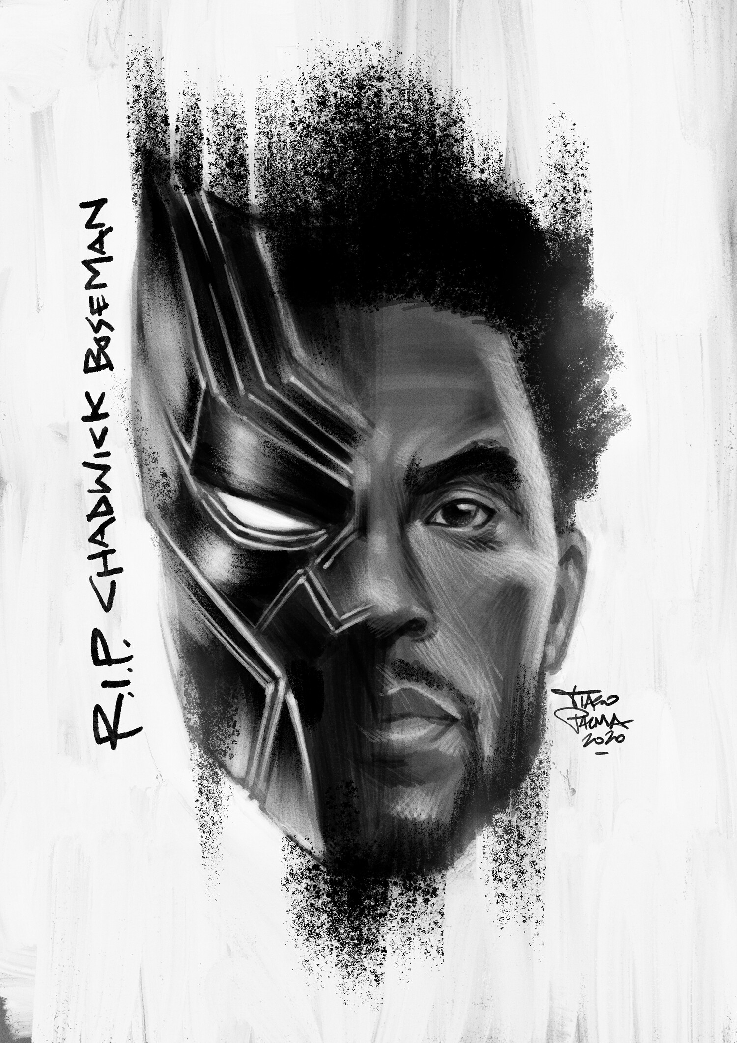 Chadwick Boseman Black Panther Tribute Wallpapers