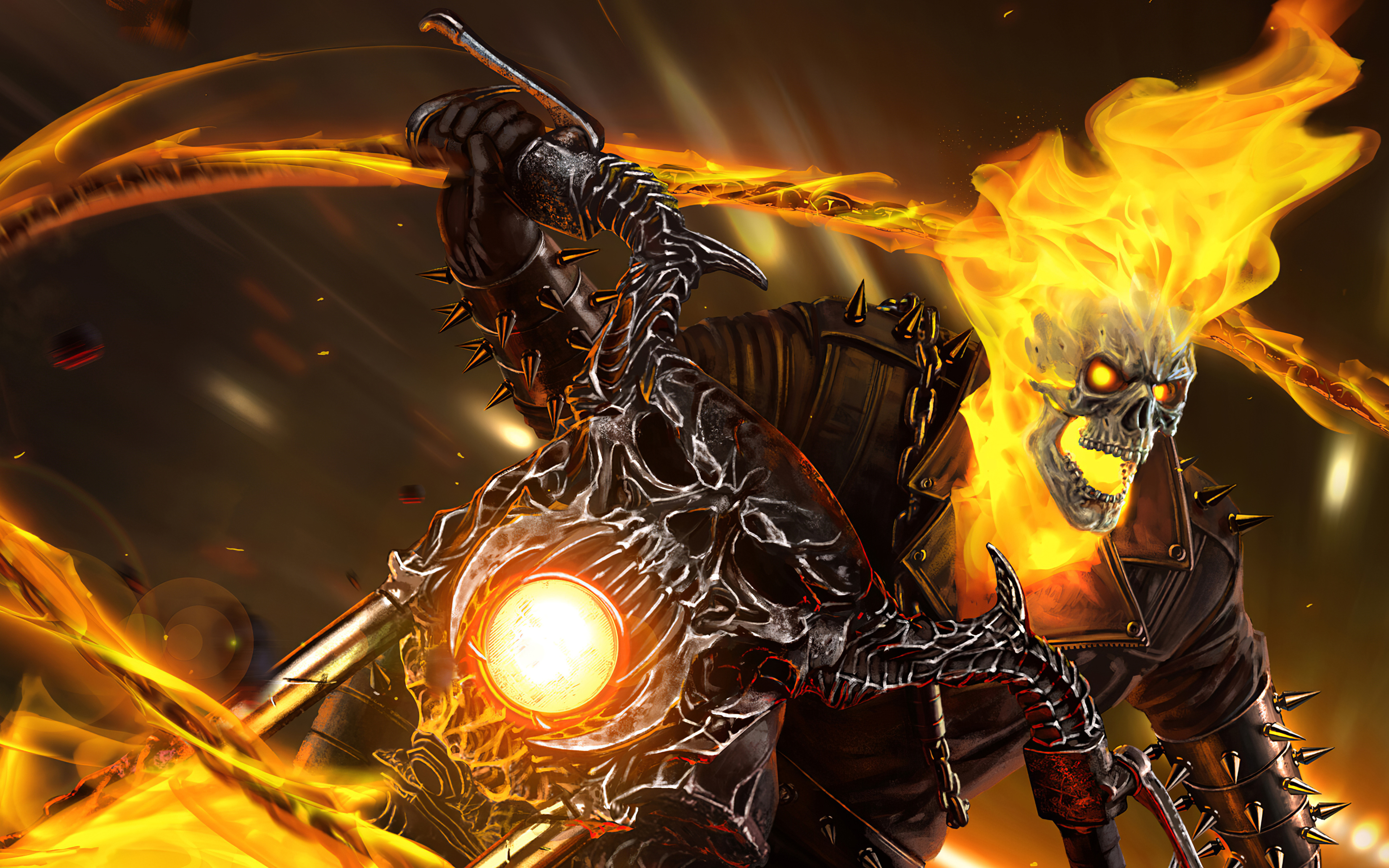 Coolest Ghost Rider 2020 Art Wallpapers