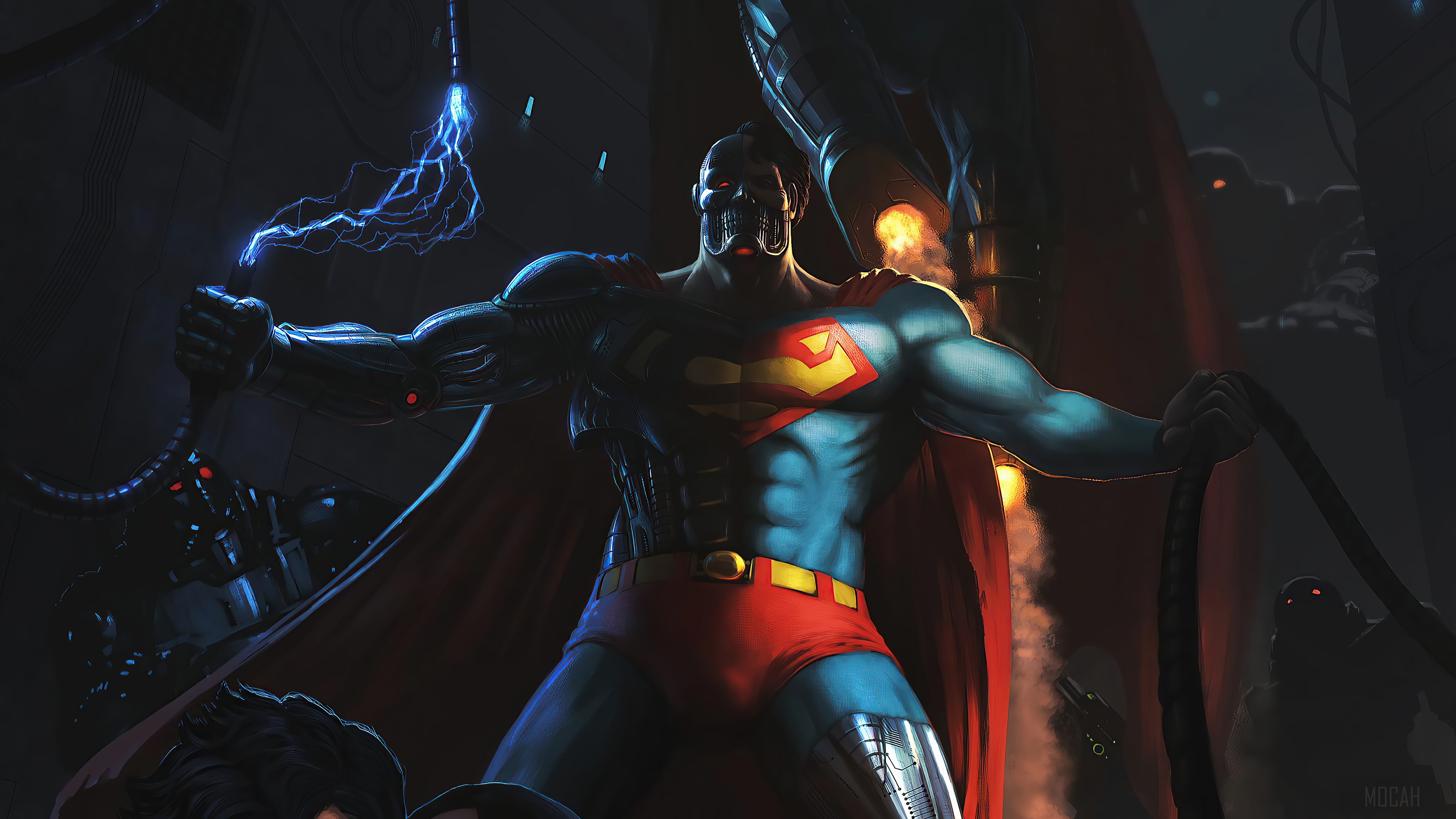 Cyborg Superman In Reign Of The Supermen Wallpapers