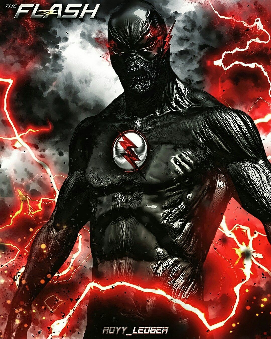 Dark Flash Comic Art Wallpapers