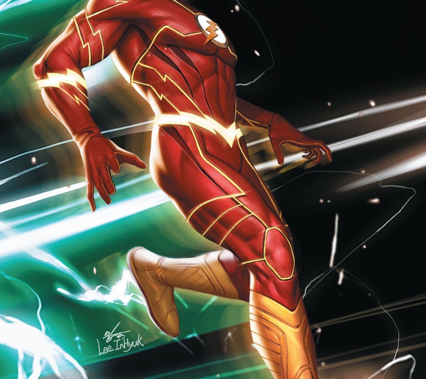 Dark Flash Comic Art Wallpapers